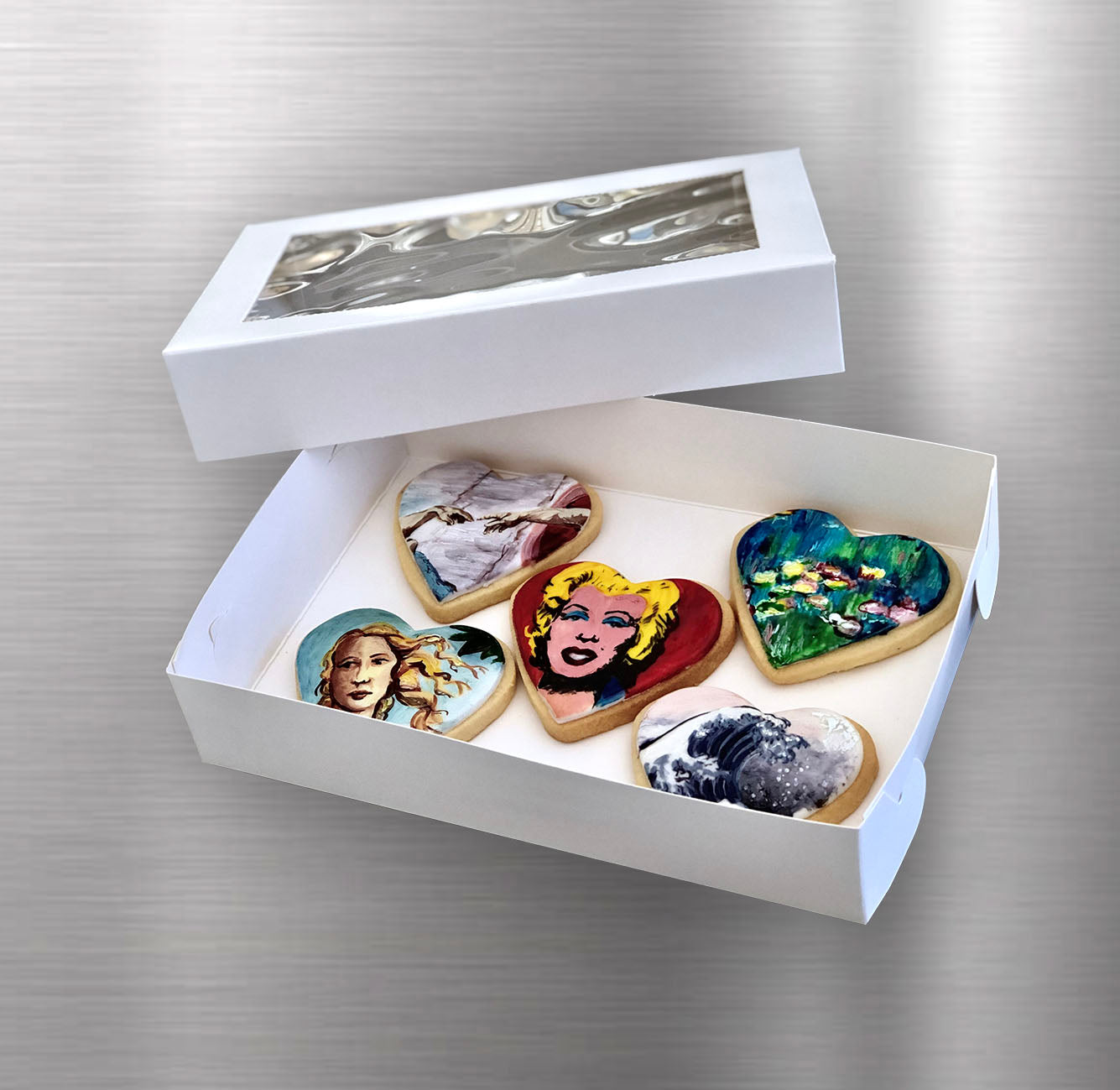 LOYAL Biscuit Box Rectangle 10x7x2(H)in