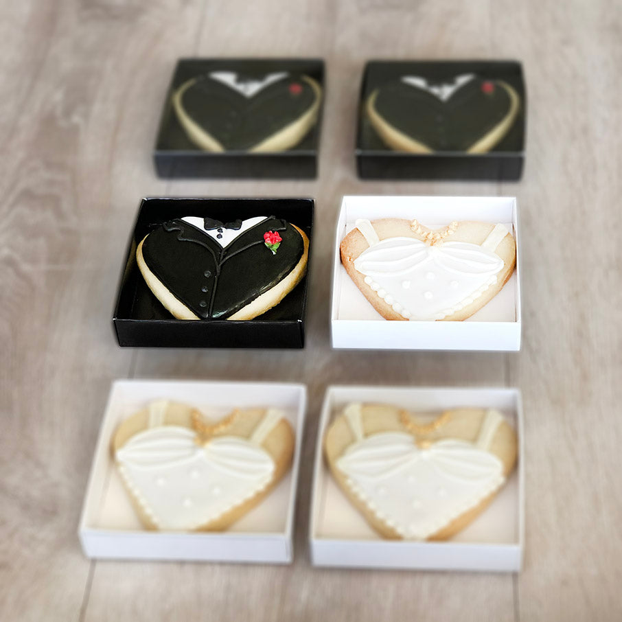 LOYAL Biscuit Box White 3.5 x 3.5 x 0.75 Inch