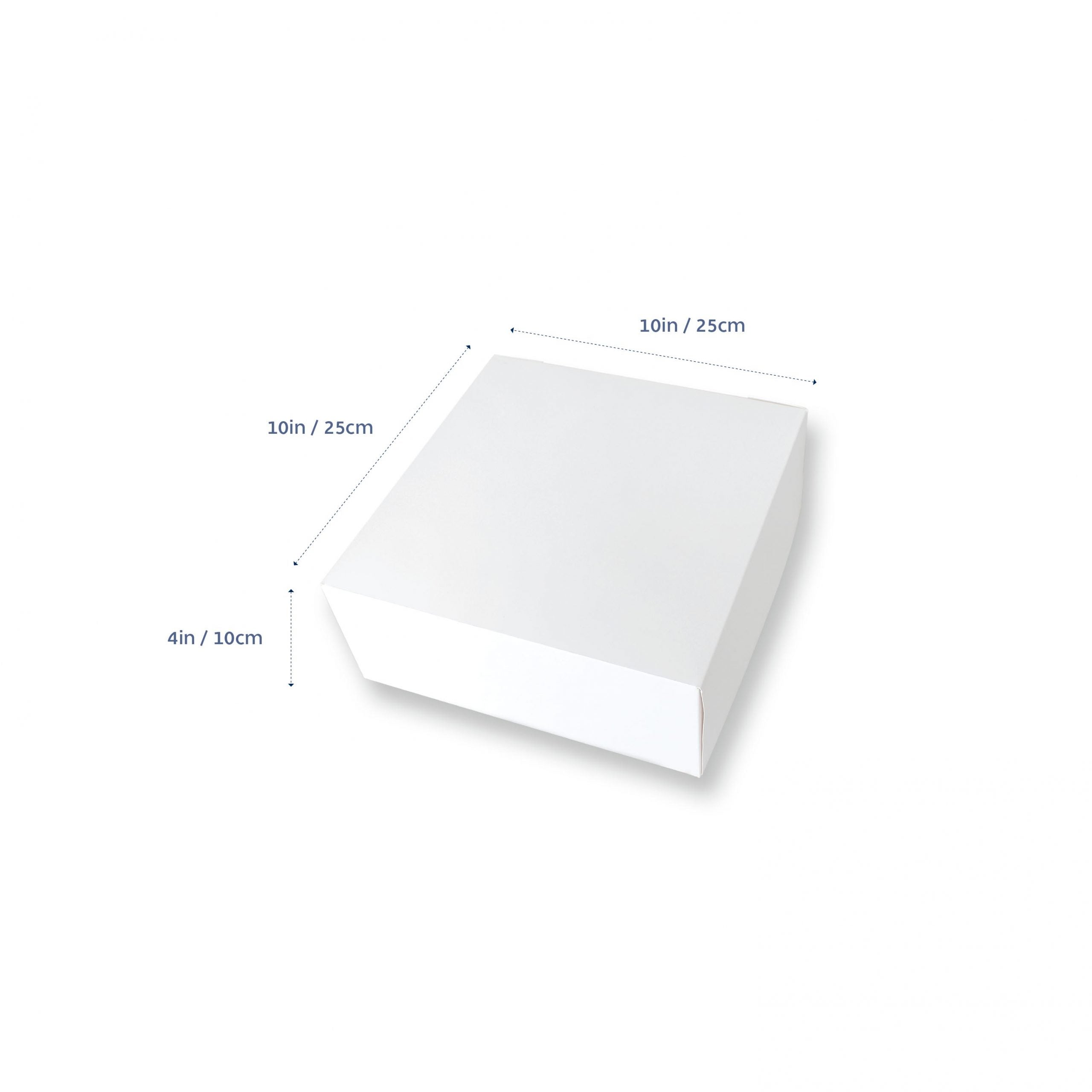 LOYAL Cake Box 10 x 10 x 4 Inch