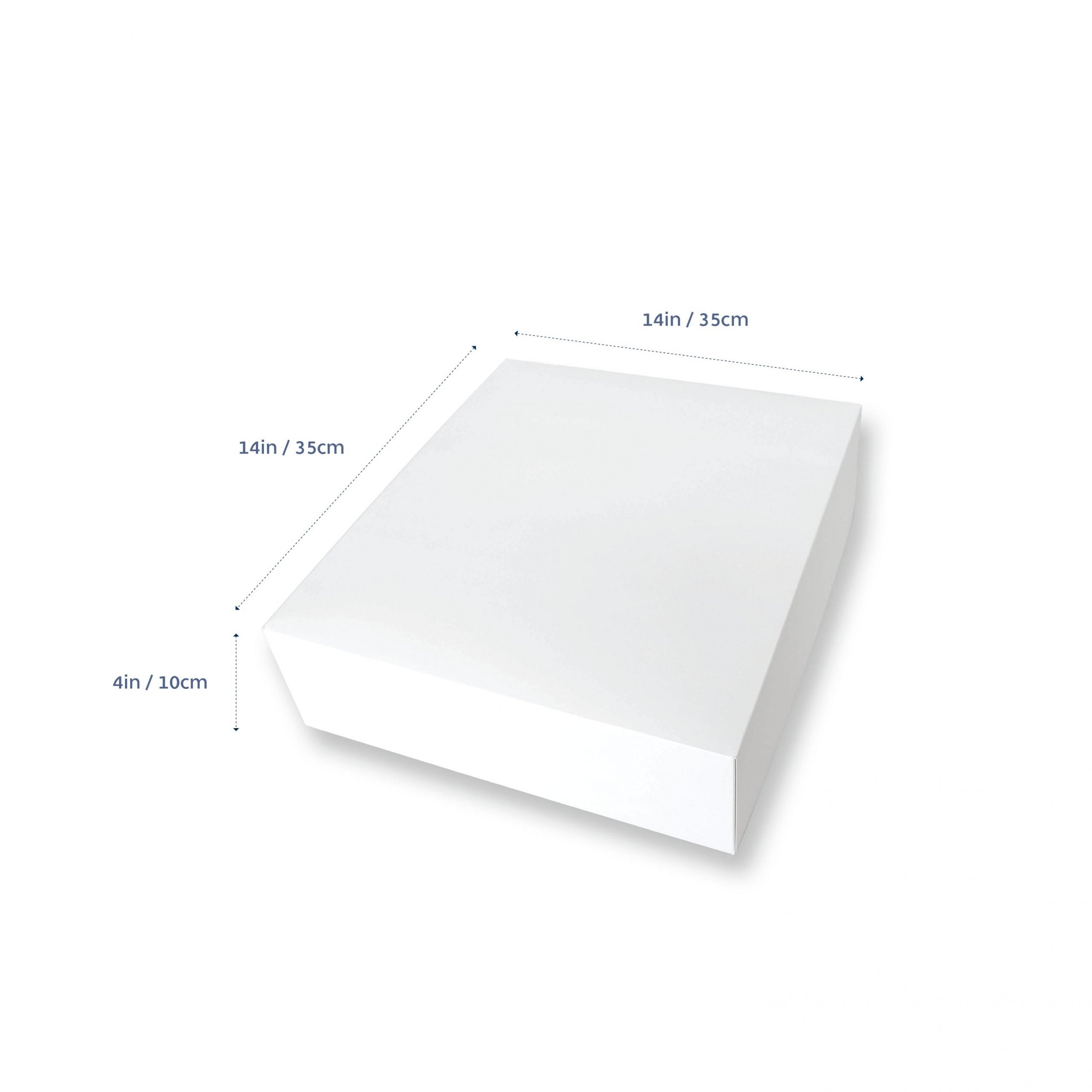 LOYAL Cake Box 14 x 14 x 4 Inch