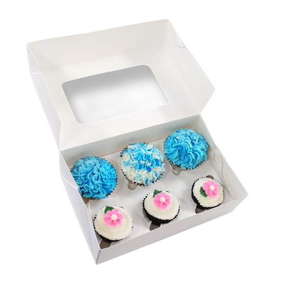 LOYAL Cupcake Box 6 Cavity with Insert