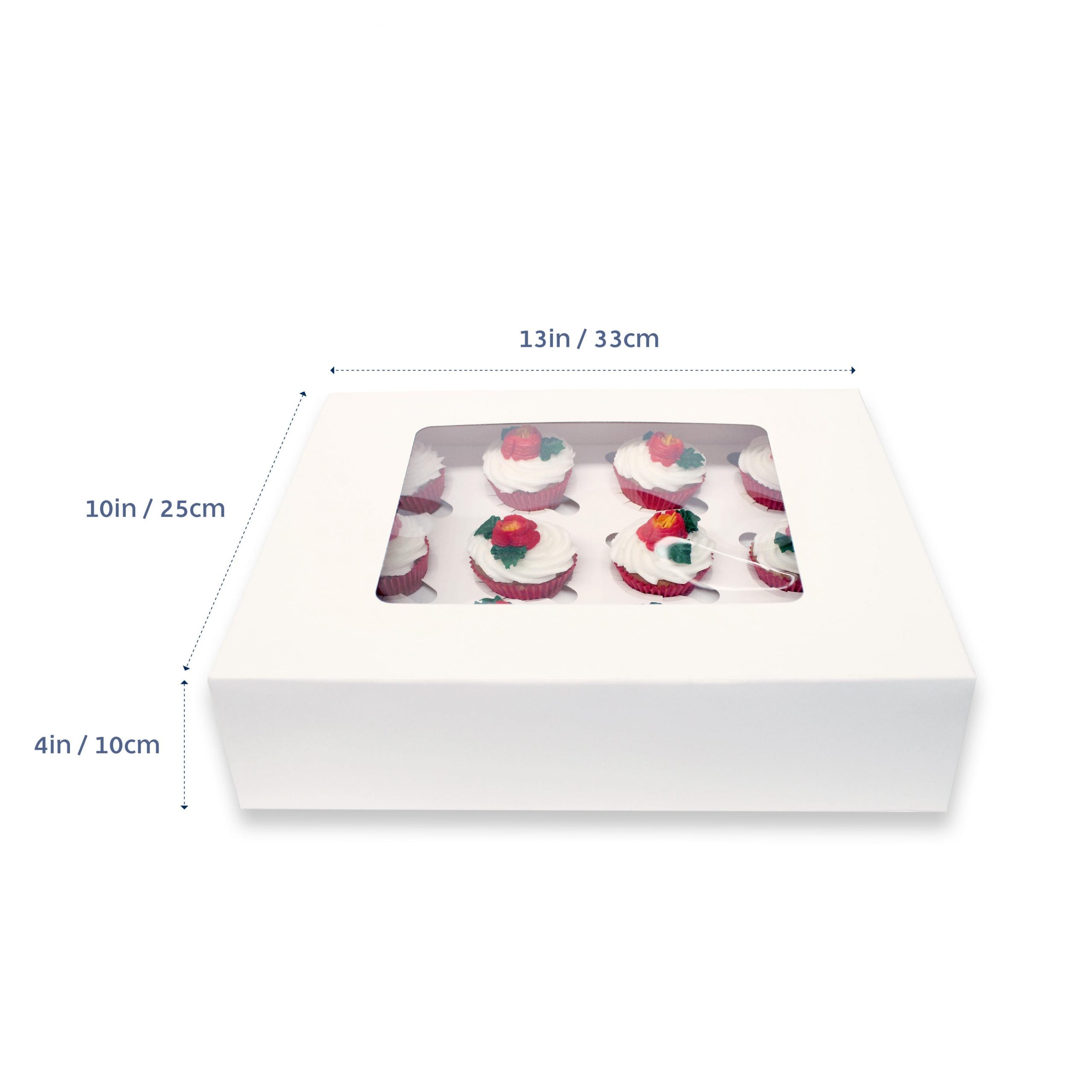 LOYAL 12 Cavity Cupcake Box + insert