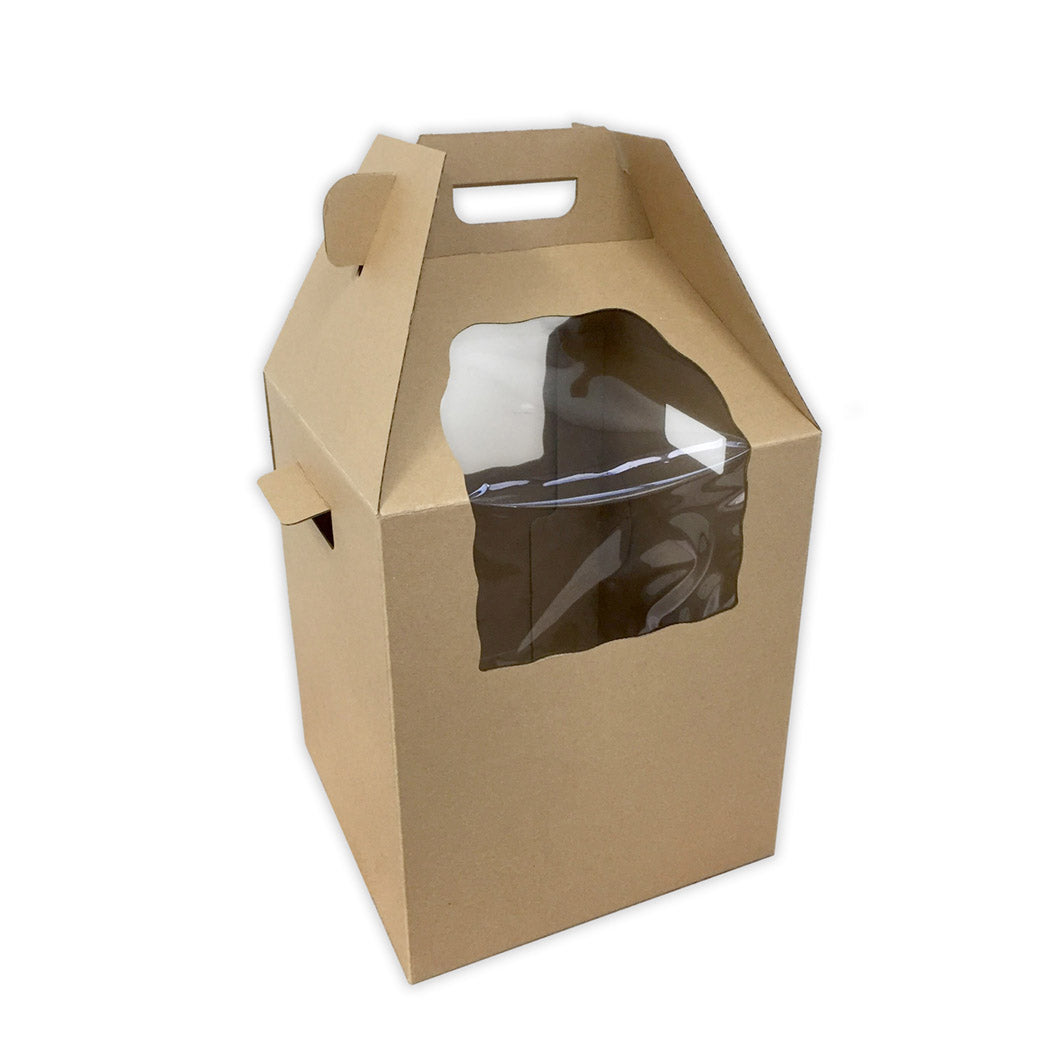 LOYAL Heavy Duty Tall Cake Carry Box + Handle 12x12x14(H) in