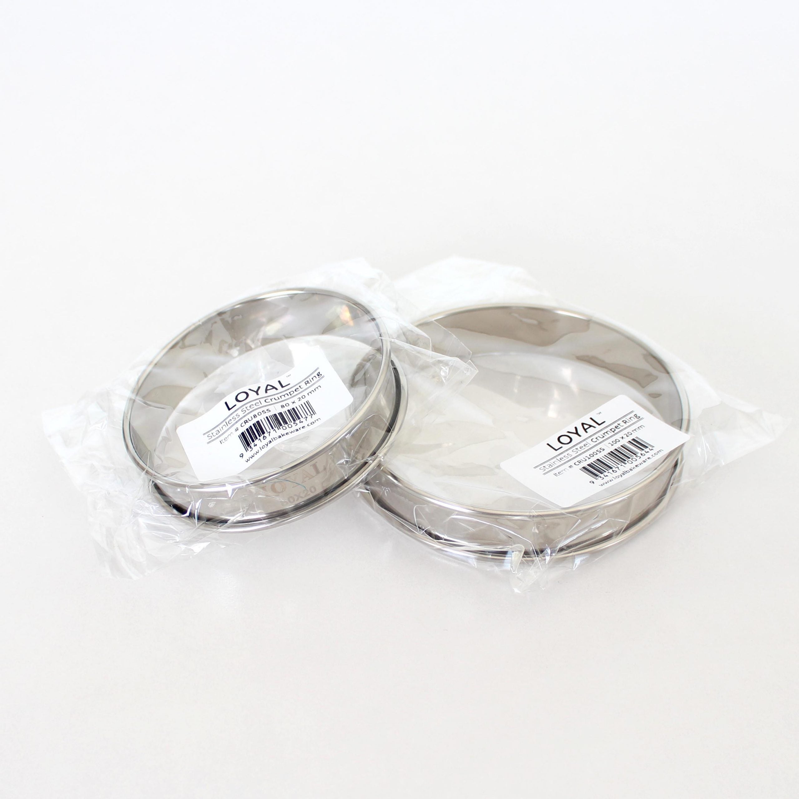 LOYAL Crumpet Ring Stainless Steel 100mm