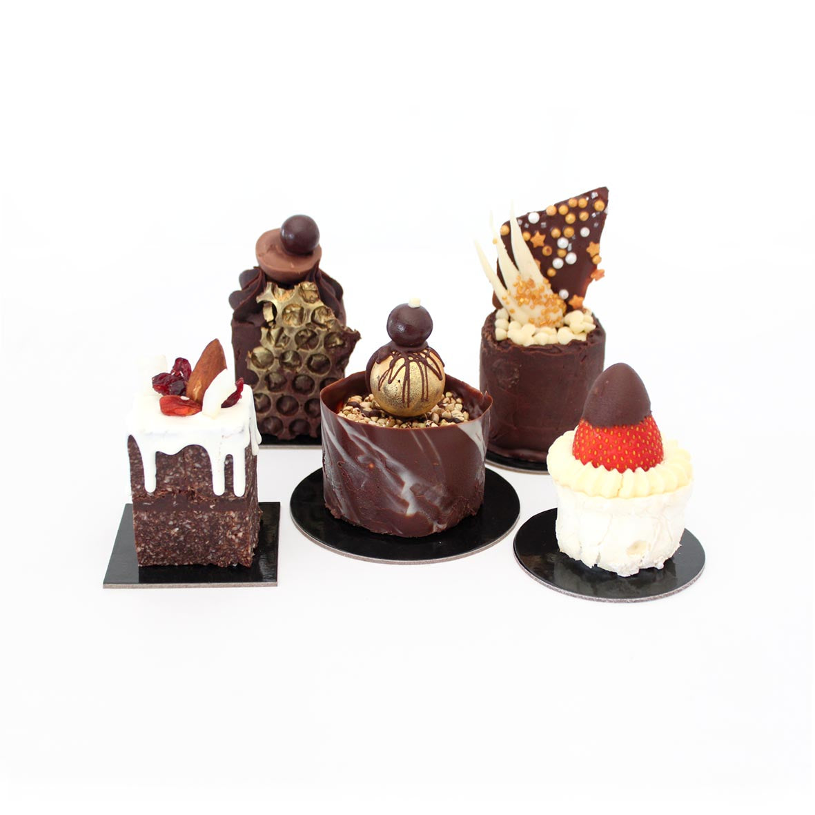 LOYAL Dessert Board Round Black 2mm 90mm
