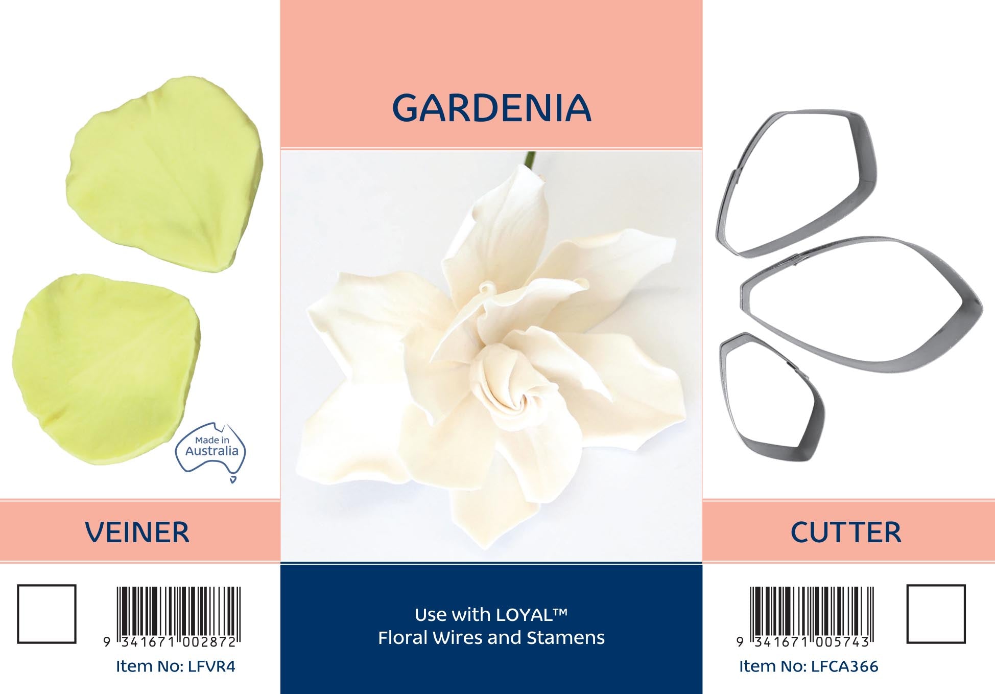LOYAL Gardenia Petal Cutter