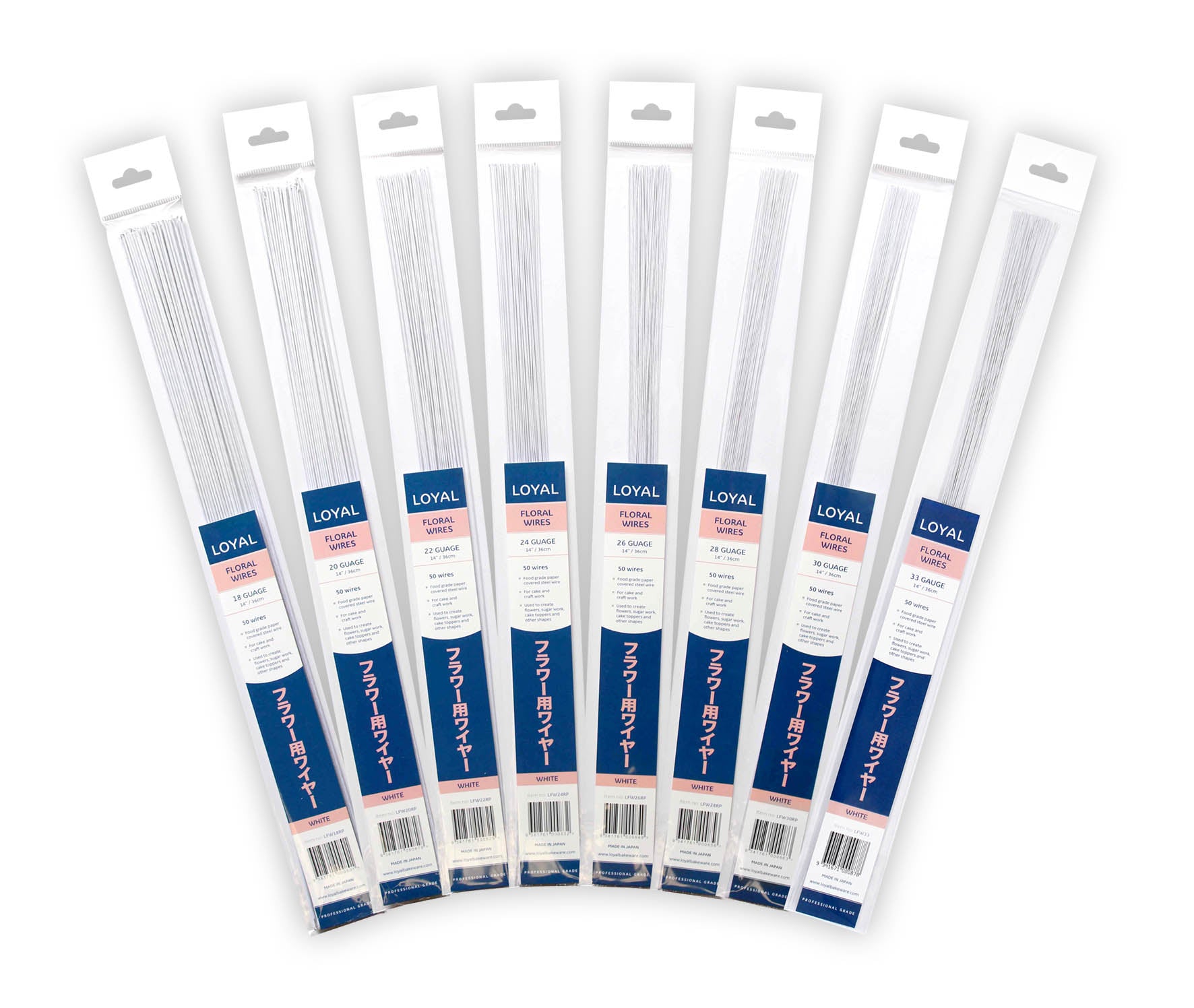 LOYAL Floral Wire White 30G