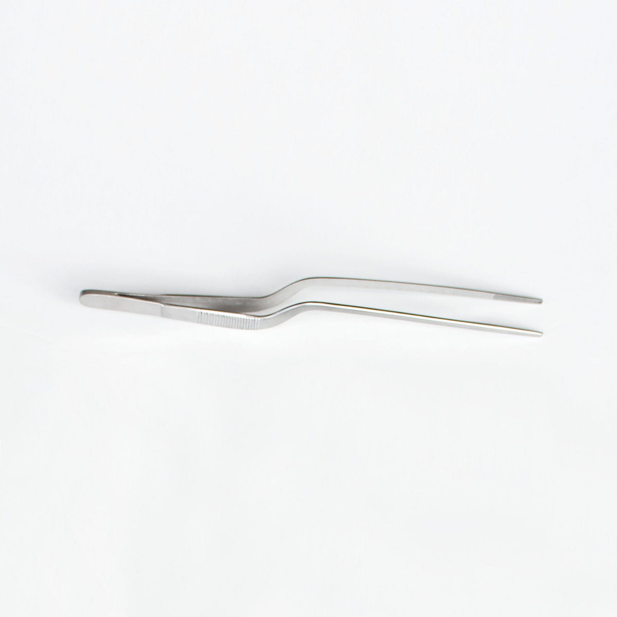 LOYAL Tweezer Long Angle 200mm Stainless Steel