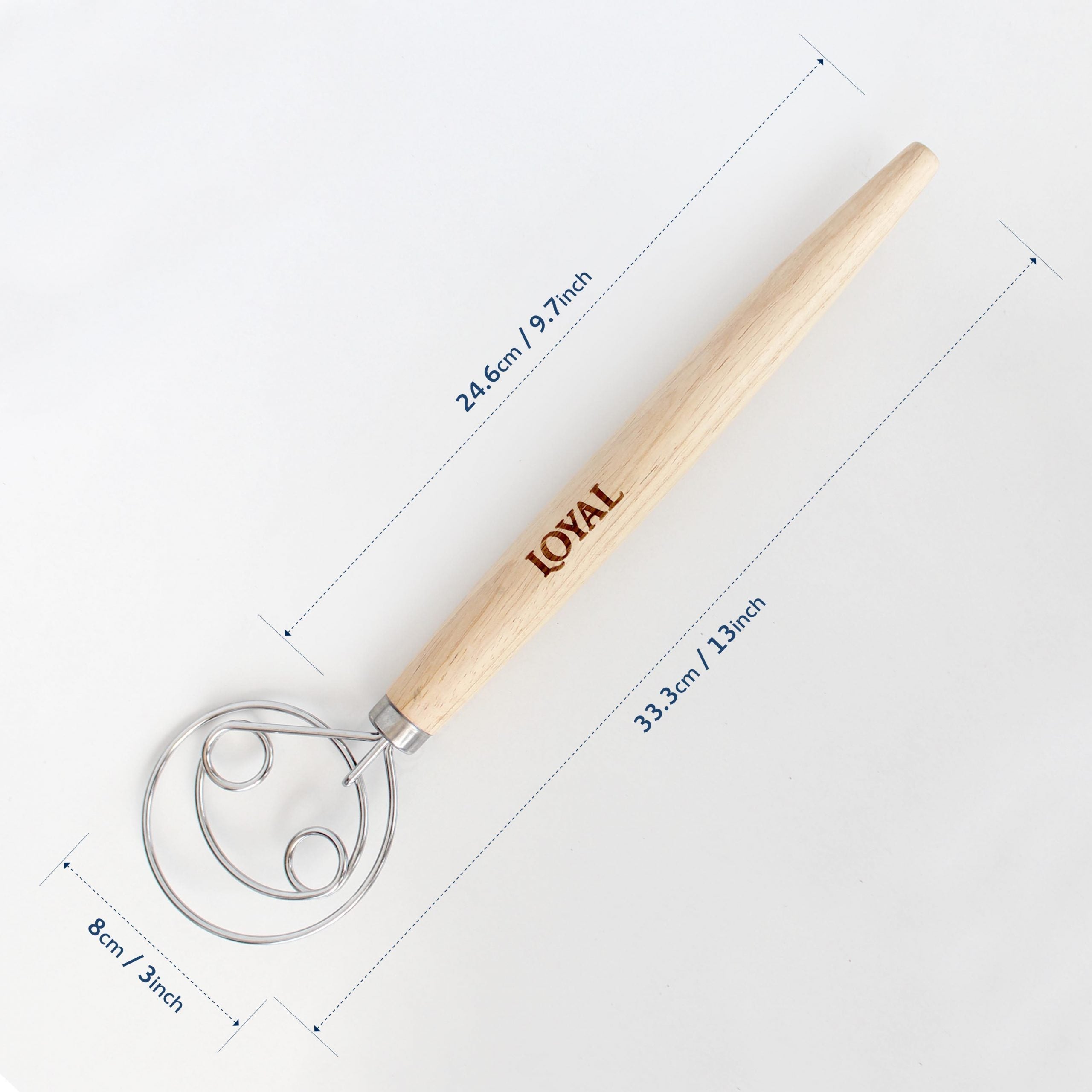 LOYAL Danish Dough Whisk