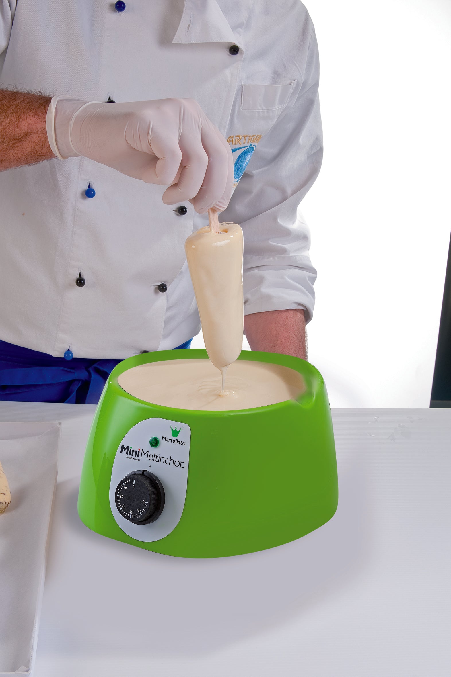 Martellato Mini Chocolate Melting Tank 1.8L Green