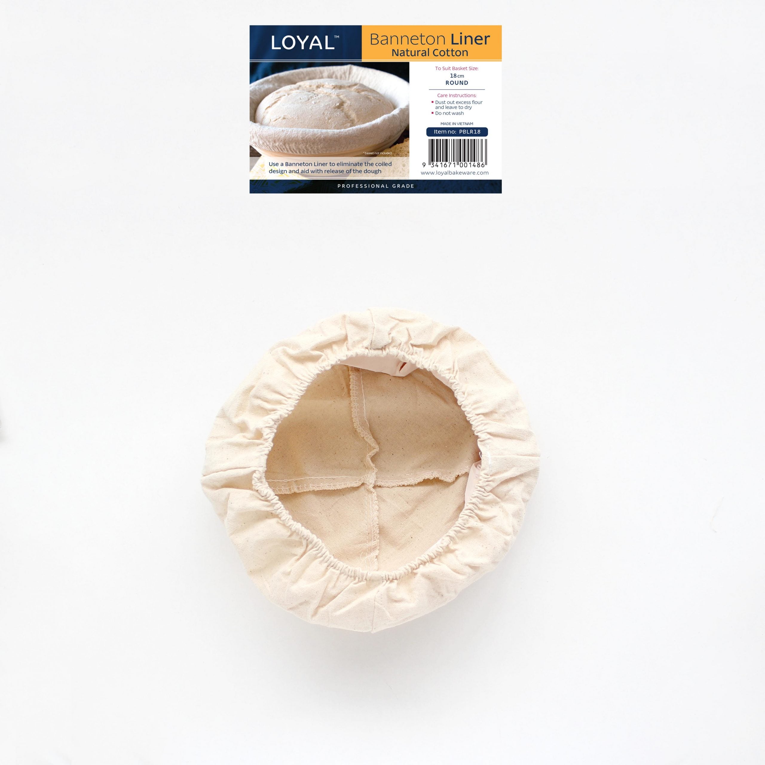 LOYAL Banneton Liner - Round (18cm)