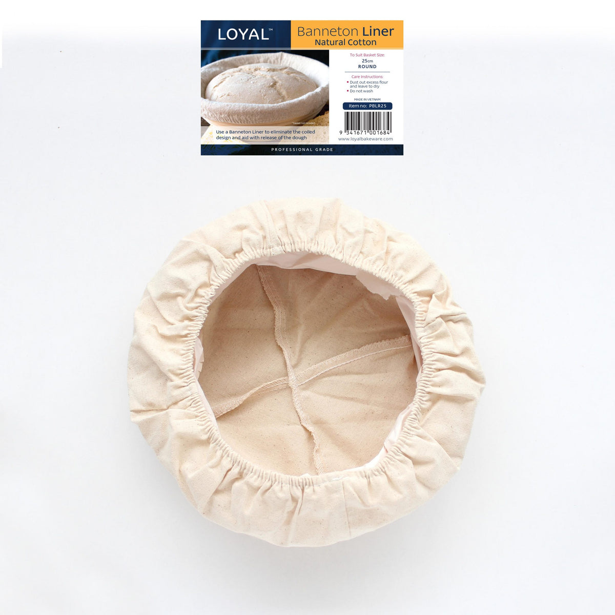 LOYAL Banneton Liner - Round (25cm)