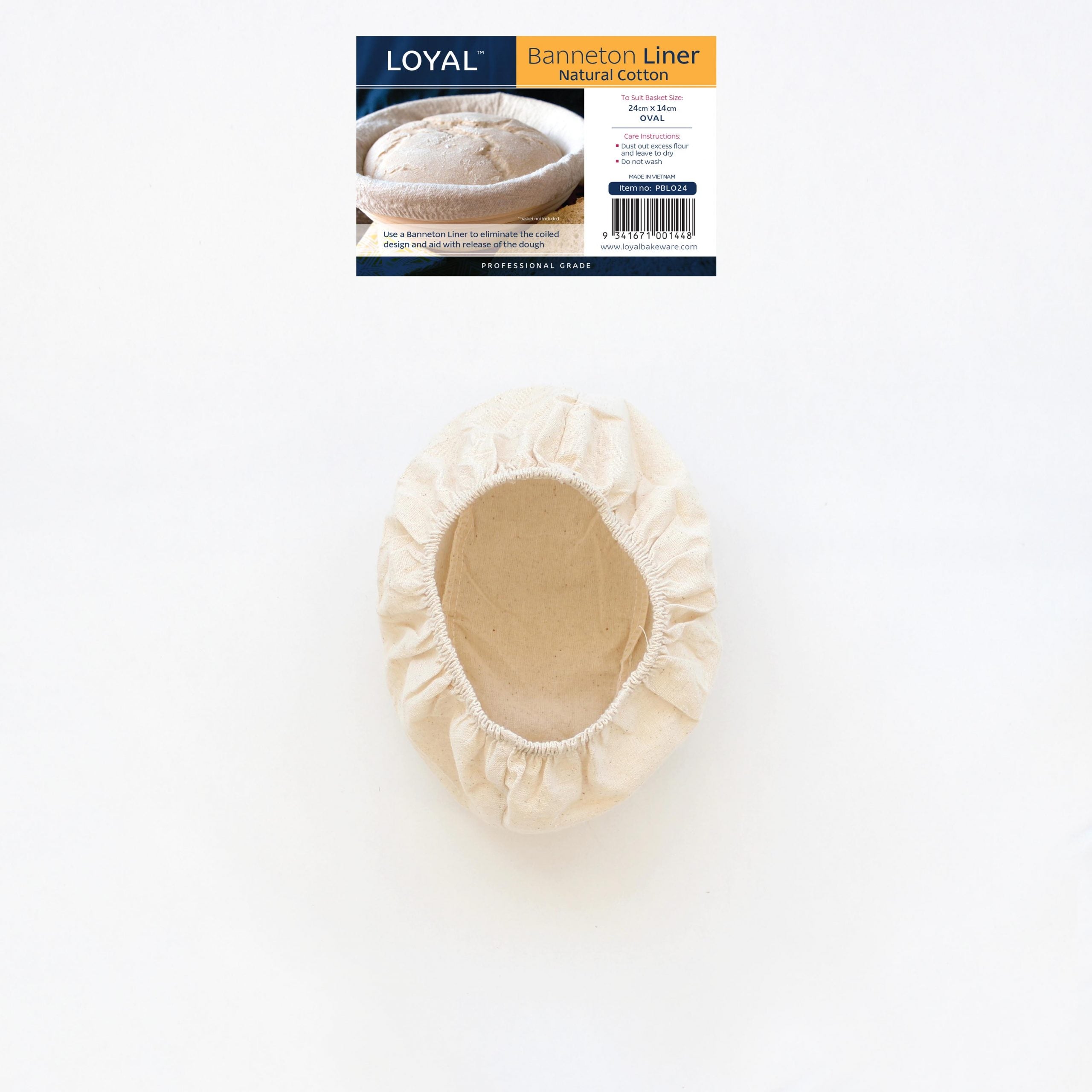 LOYAL Banneton Liner - Oval (20 x 14cm)