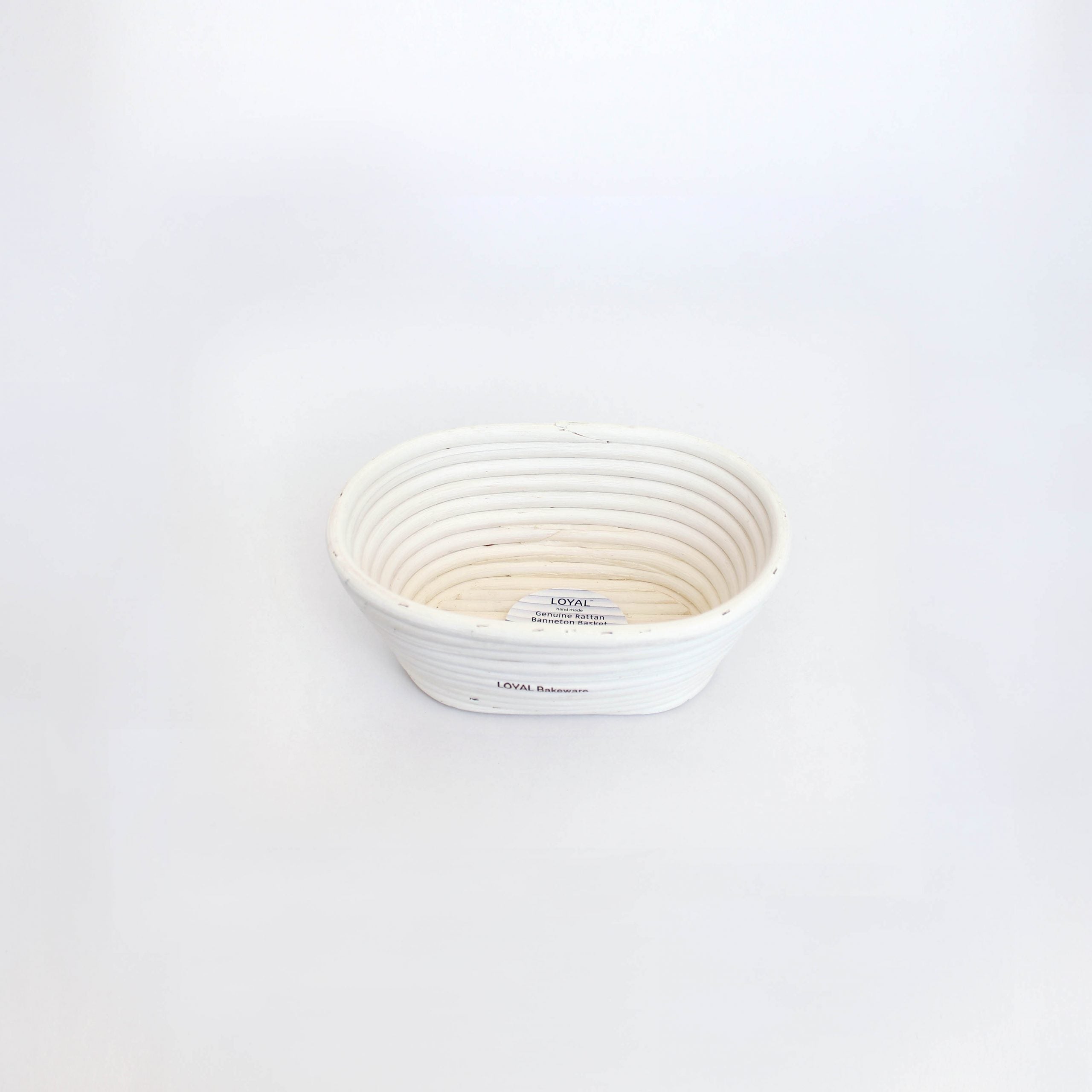 LOYAL Rattan Sourdough Banneton Proofing Basket - Oval (20 x 14cm)