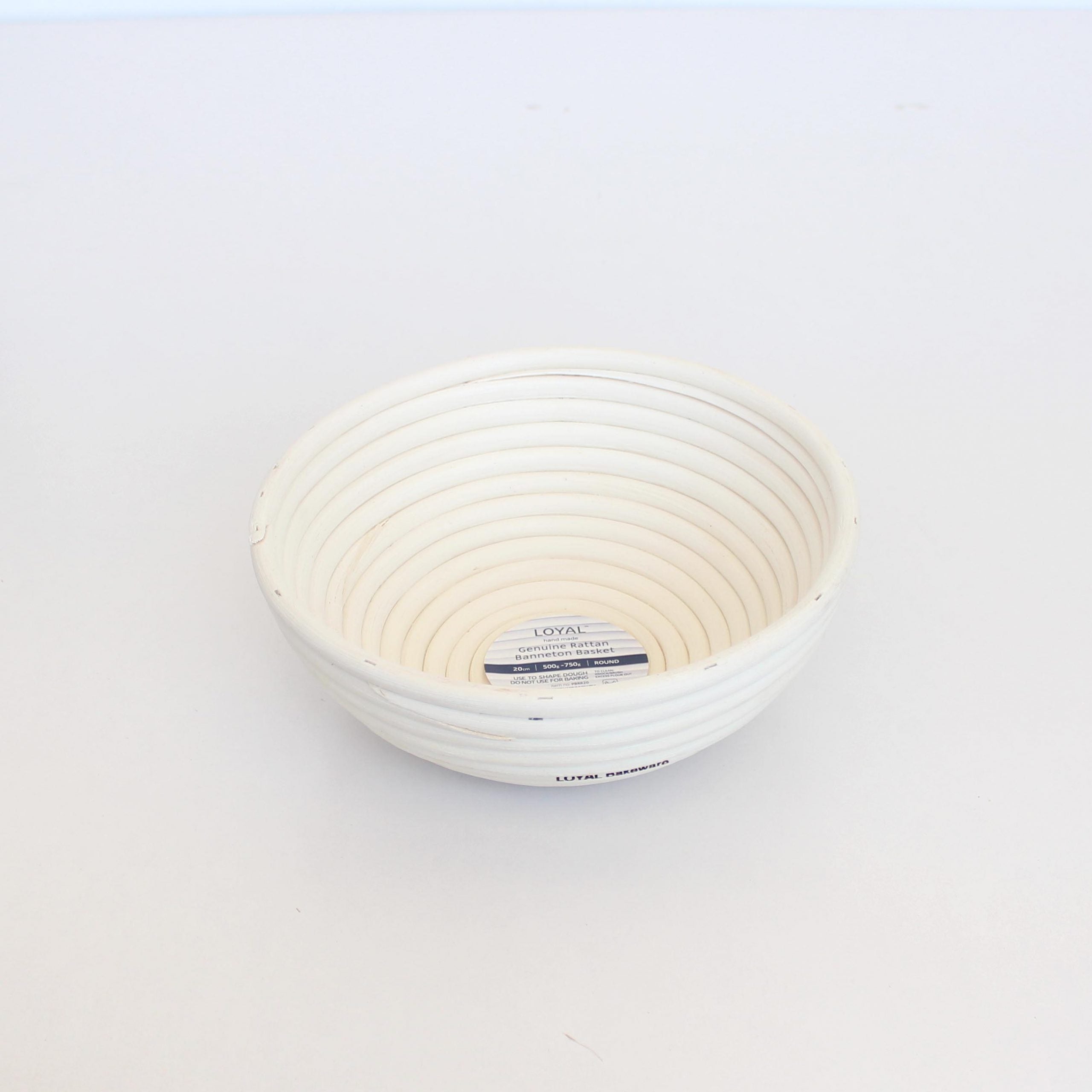 LOYAL Rattan Sourdough Banneton Proofing Basket - Round (20cm)