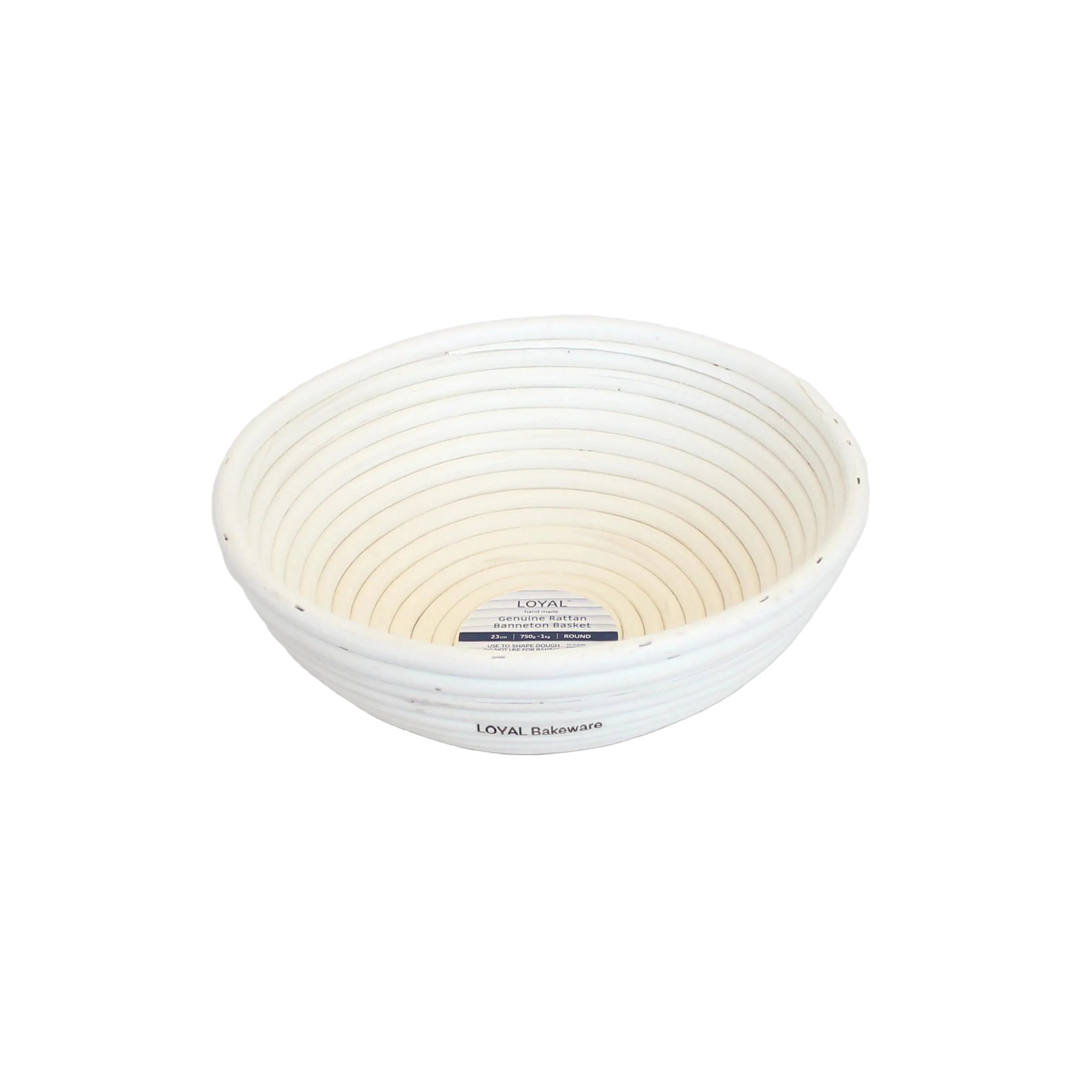 LOYAL Rattan Sourdough Banneton Proofing Basket - Round (25cm)