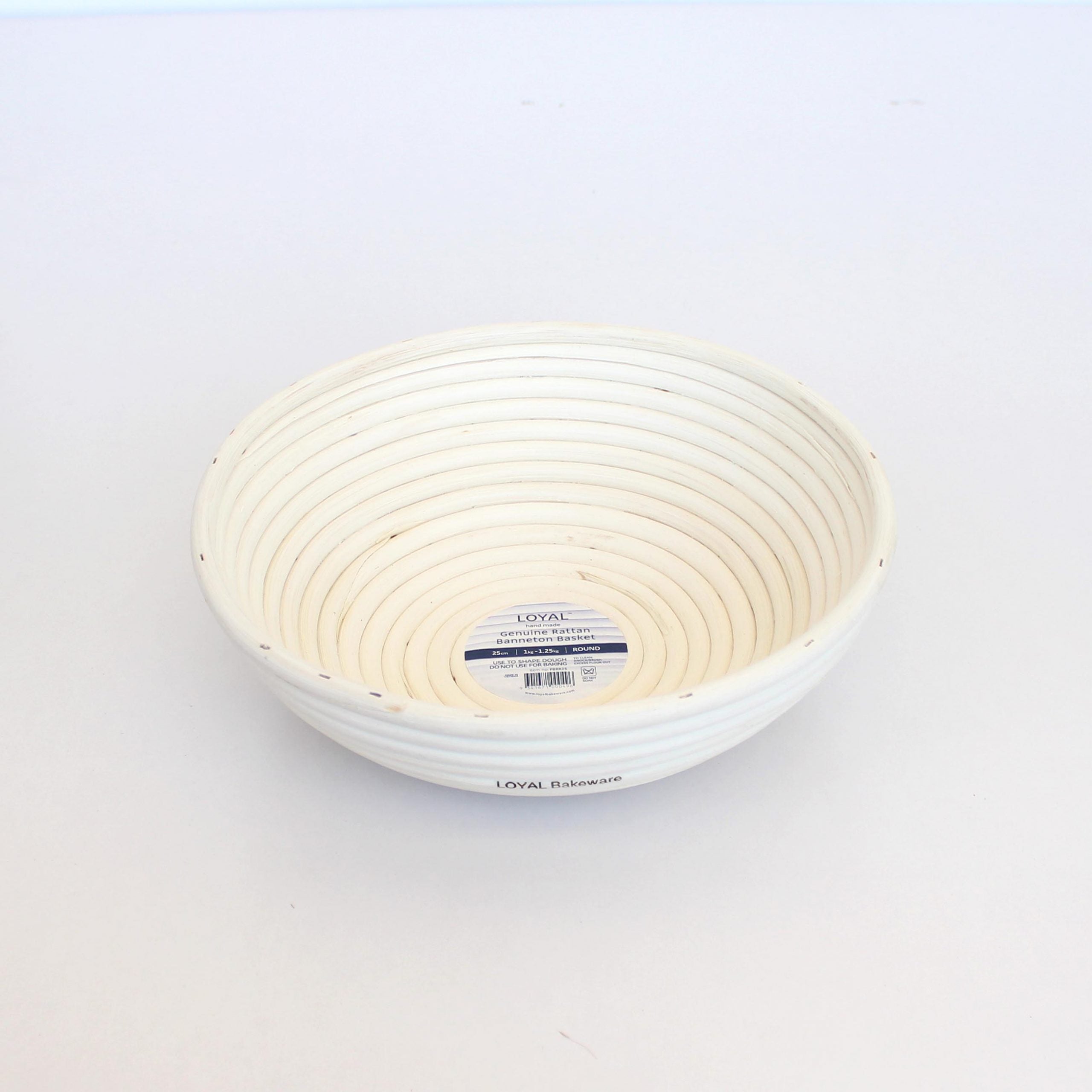 LOYAL Rattan Sourdough Banneton Proofing Basket - Round (25cm)