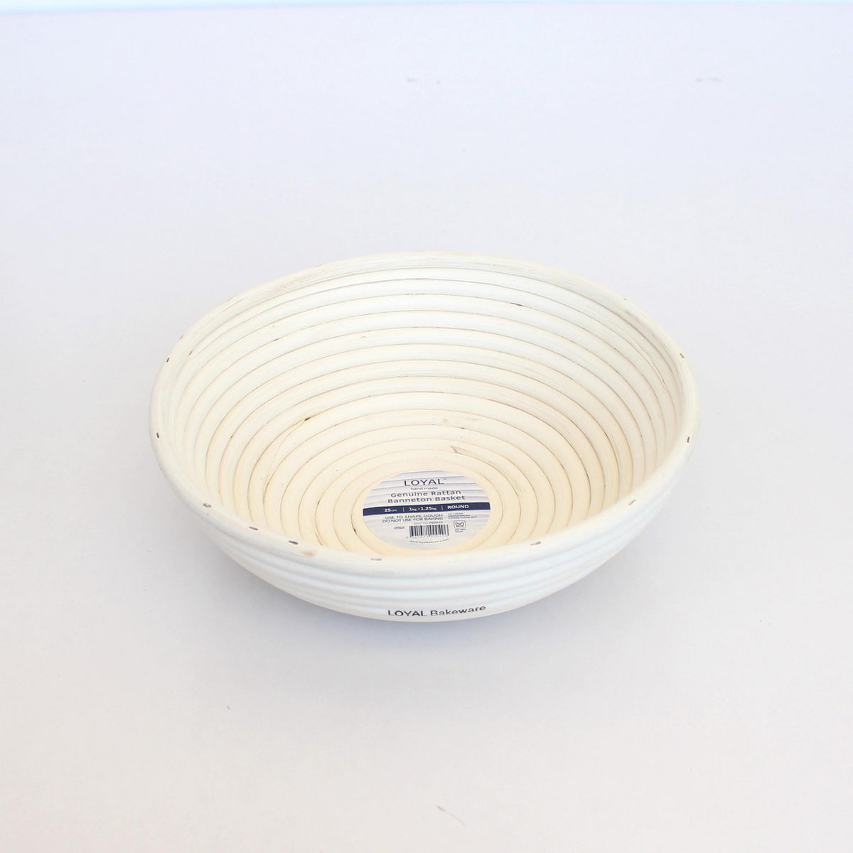 LOYAL Rattan Sourdough Banneton Proofing Basket - Round (25cm)