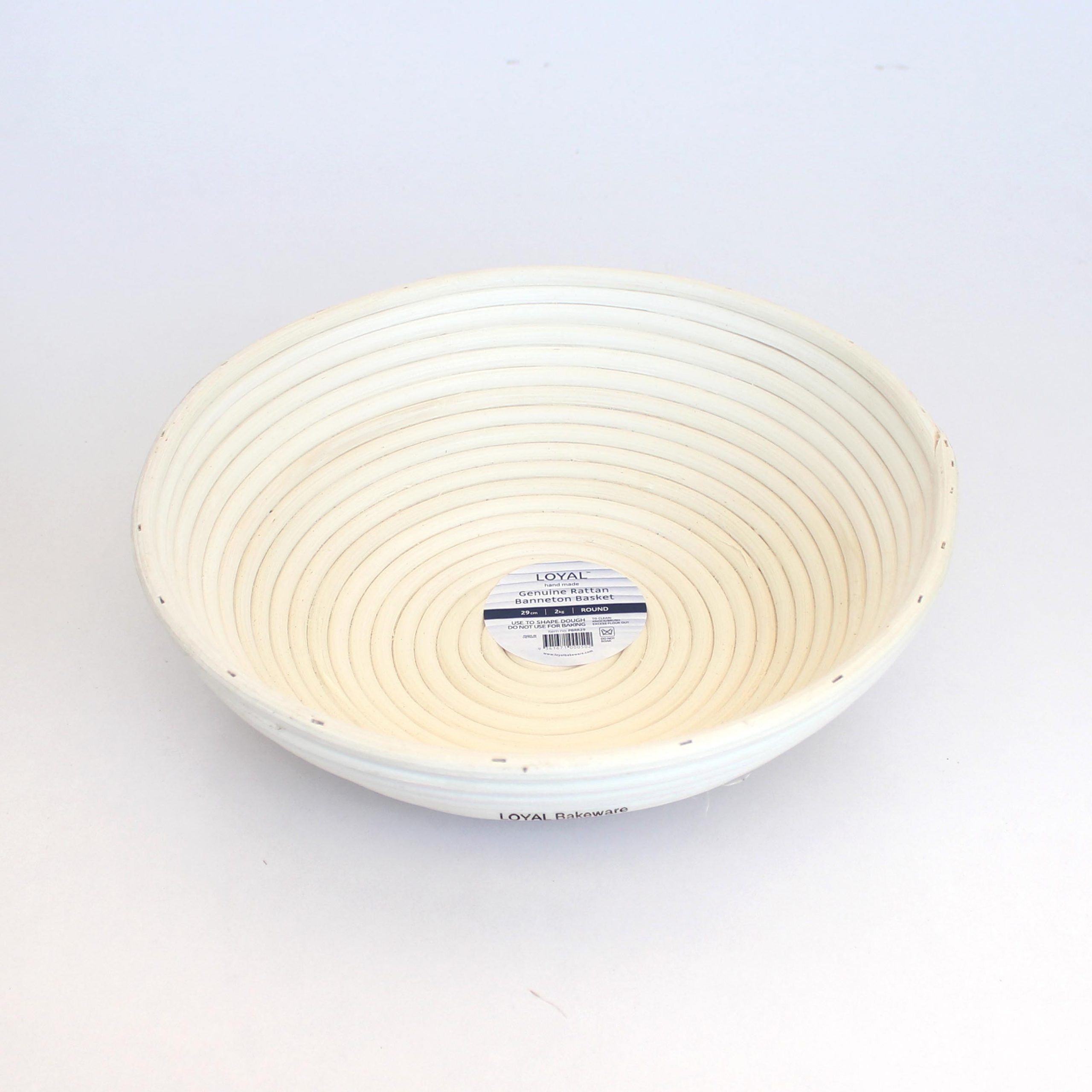 LOYAL Rattan Sourdough Banneton Proofing Basket - Round (29cm)