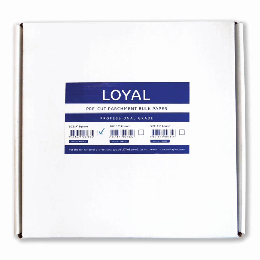 LOYAL Pre-Cut Parchment Paper Rnd 10 inch