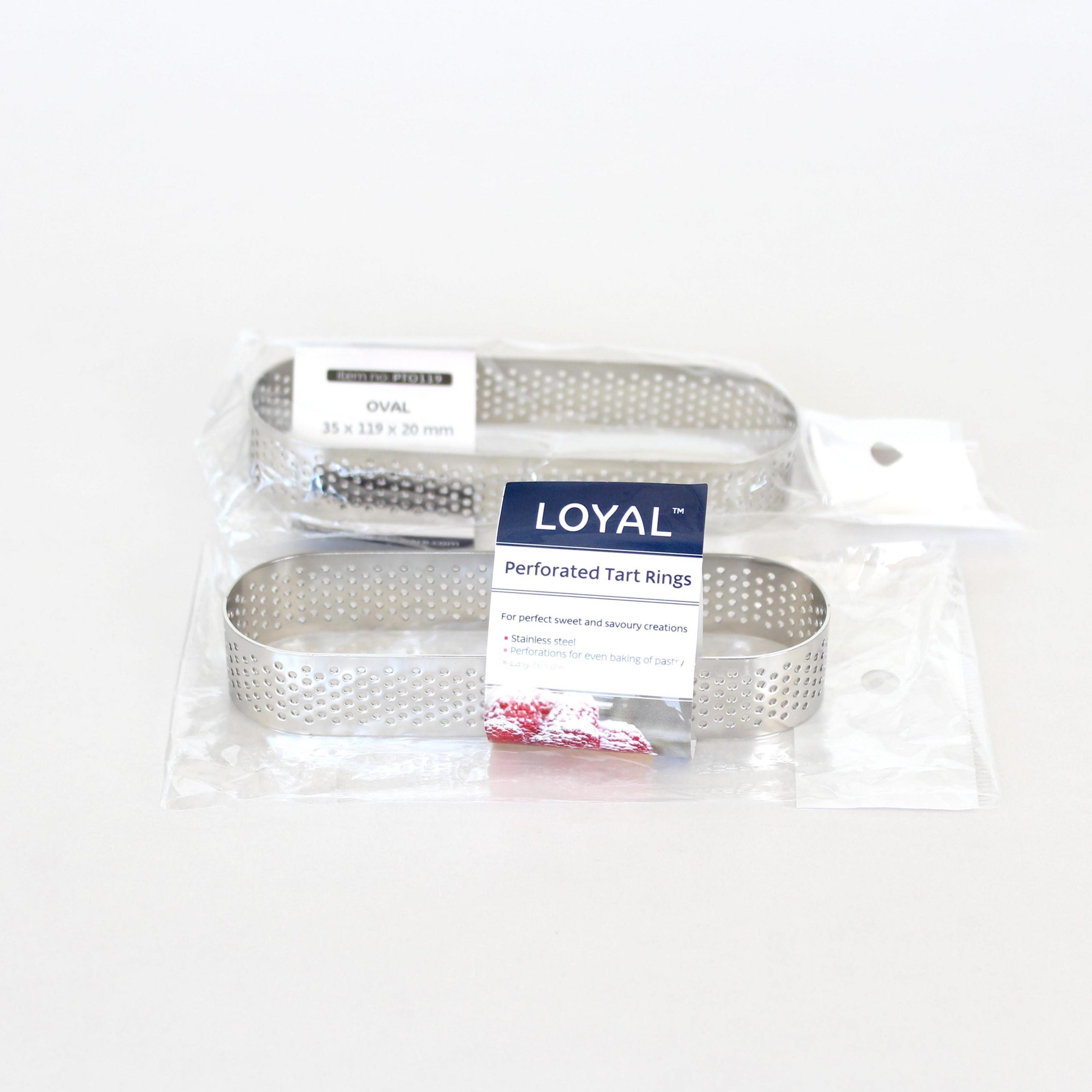 LOYAL 119mm Perforated Ring Stainless Steel