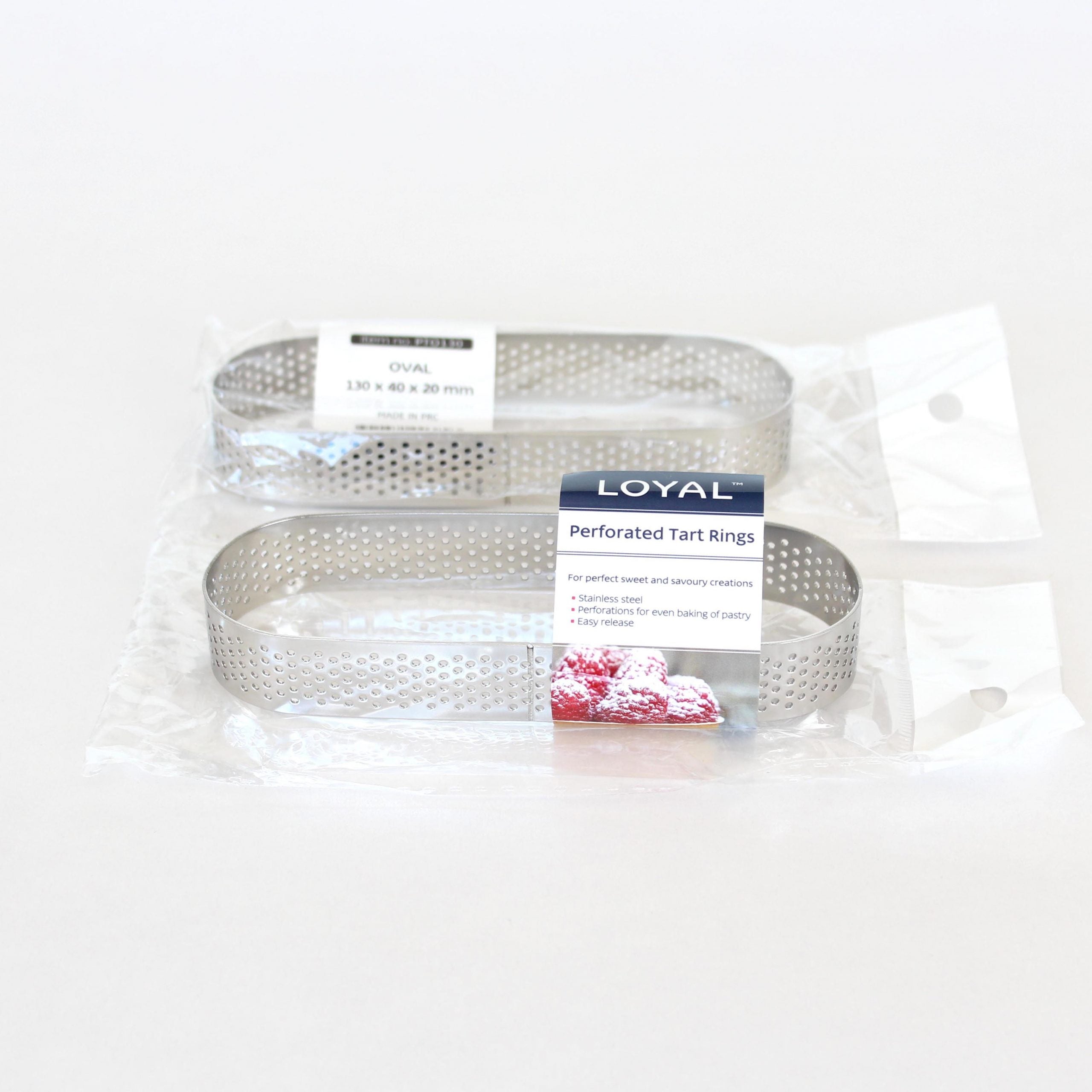 LOYAL 130mm Perforated Ring Stainless Steel