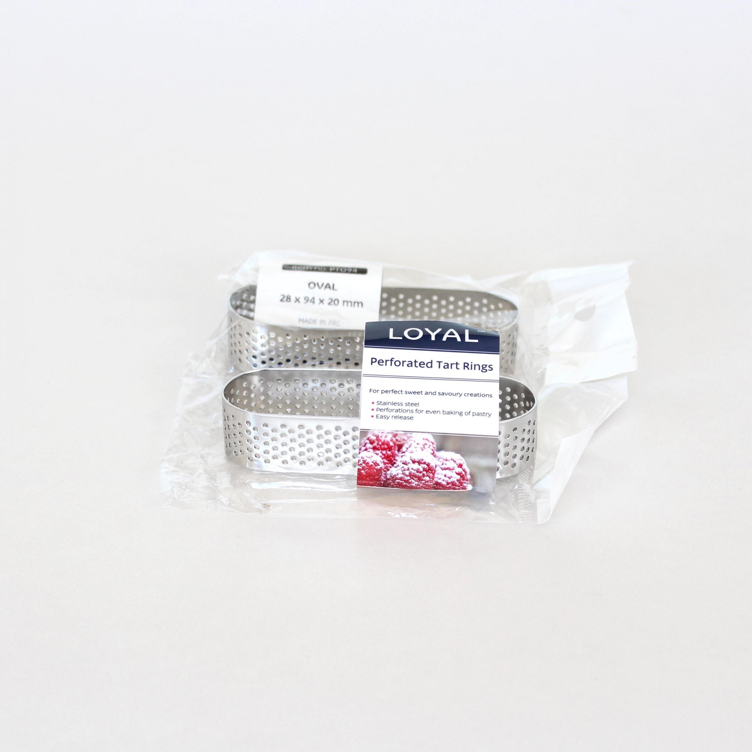 LOYAL 94mm Perforated Ring Stainless Steel
