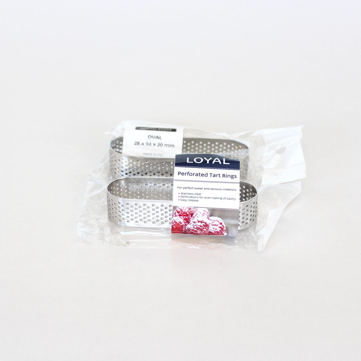 LOYAL 94mm Perforated Ring Stainless Steel