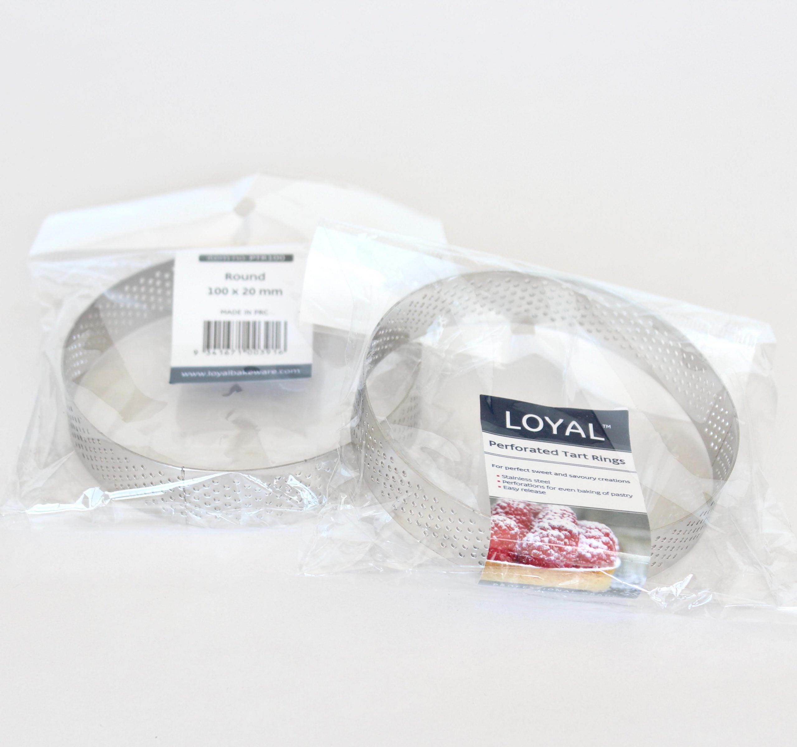 LOYAL 100mm Perforated Ring Stainless Steel