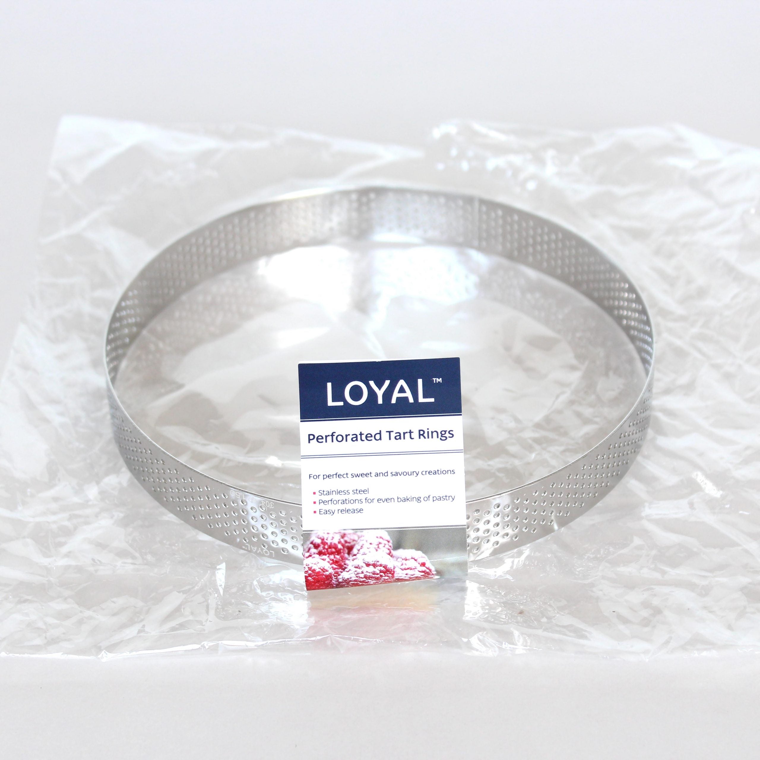 LOYAL 150mm Perforated Ring Stainless Steel