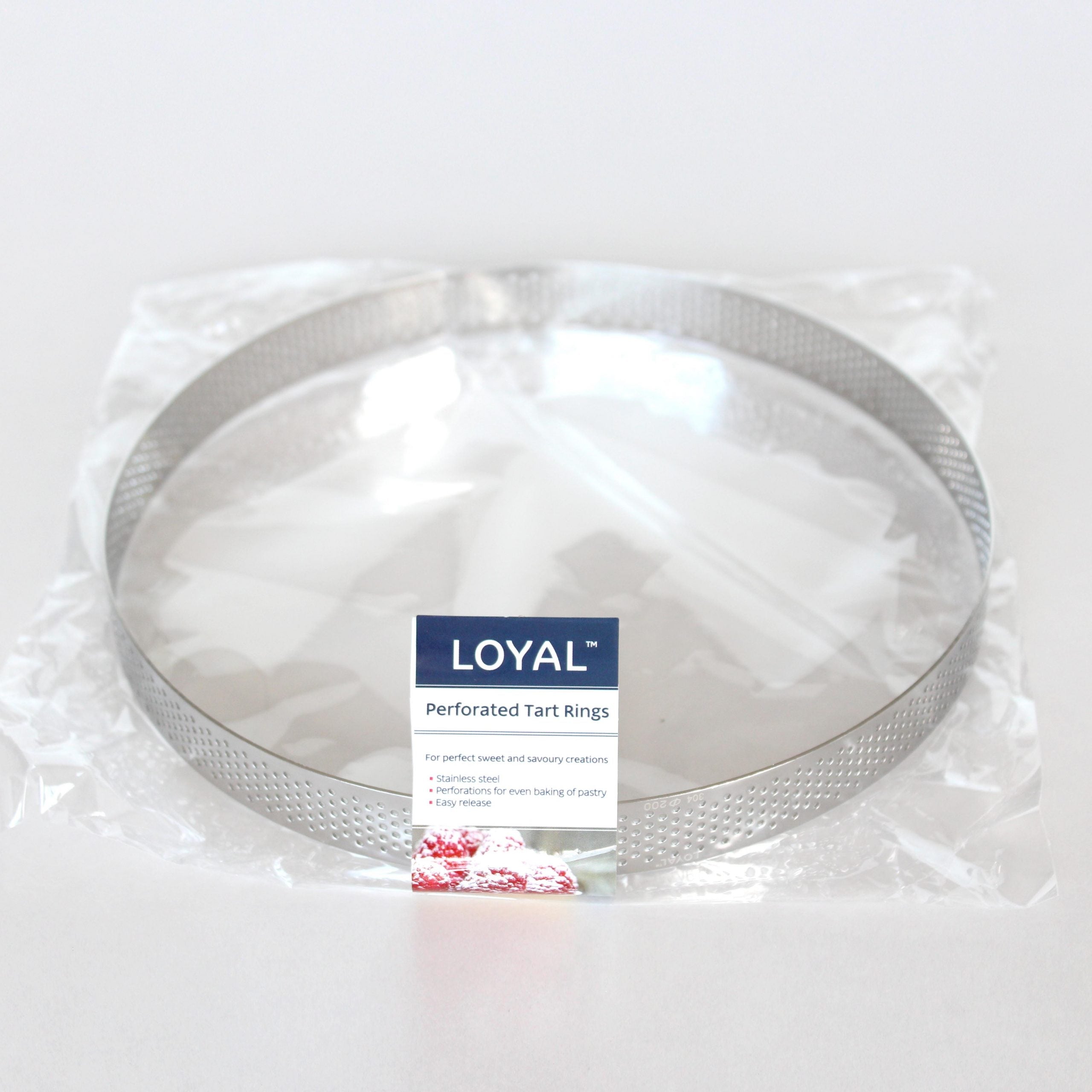 LOYAL Perforated Ring Stainless Steel 200mm