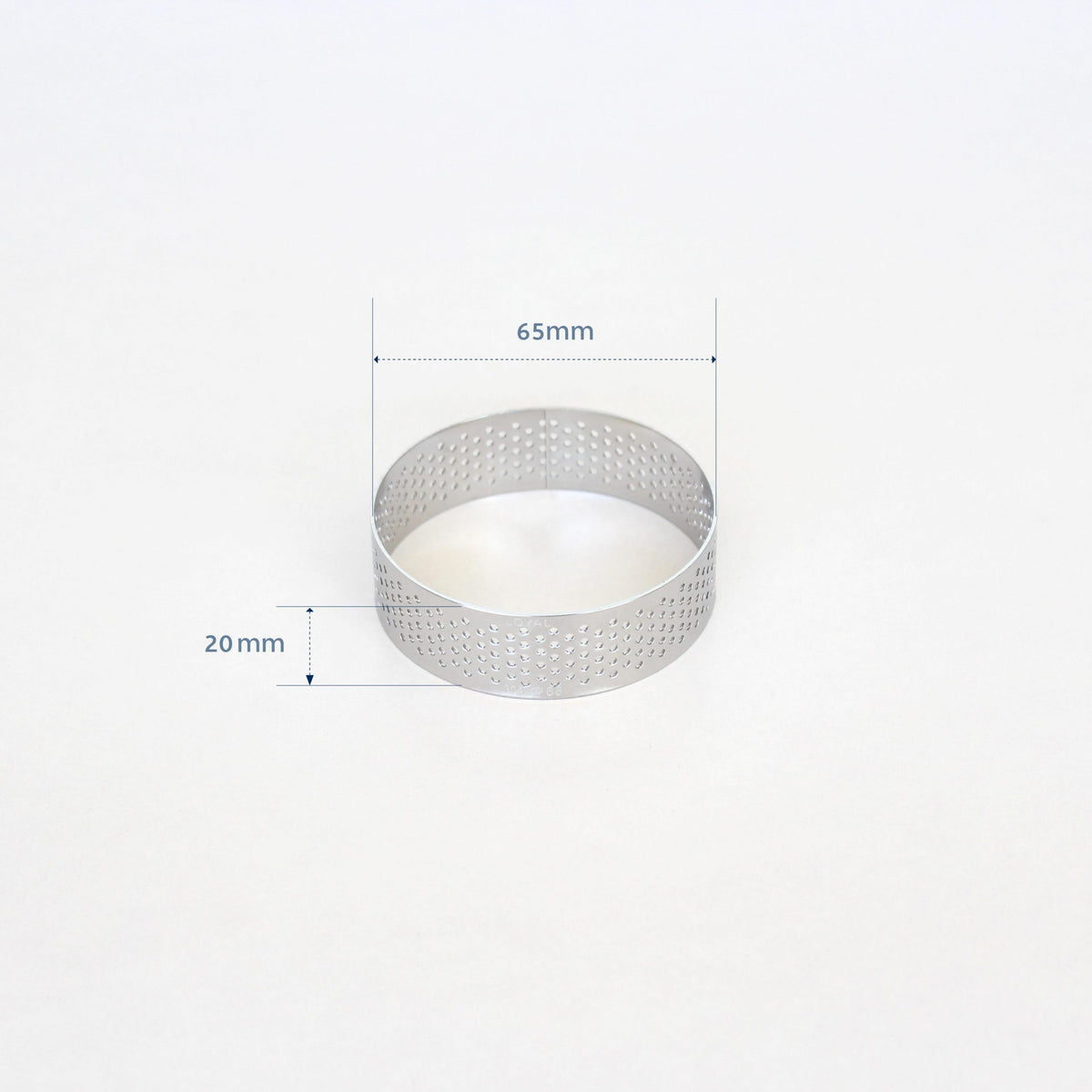 LOYAL 65mm Perforated Ring Stainless Steel