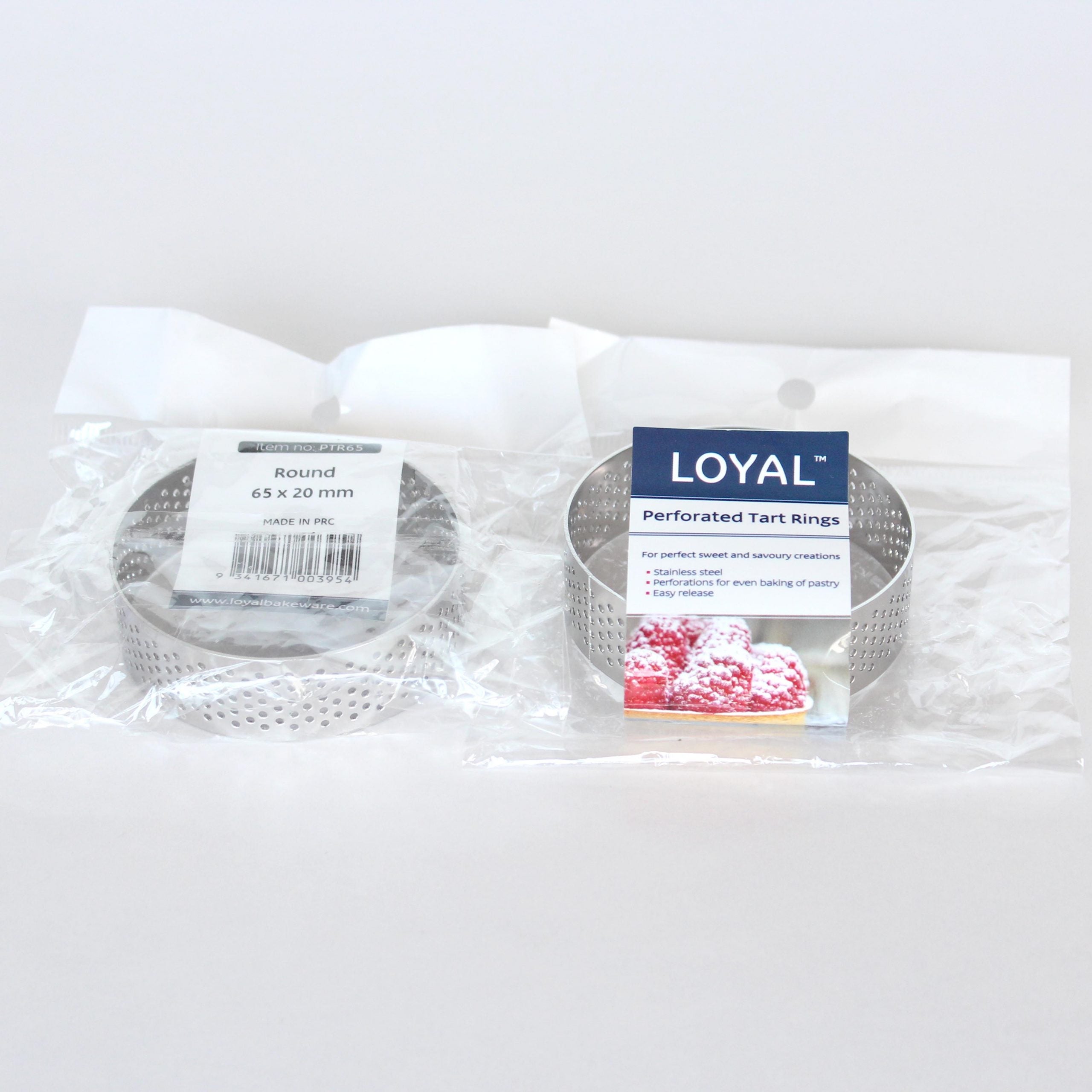 LOYAL 65mm Perforated Ring Stainless Steel