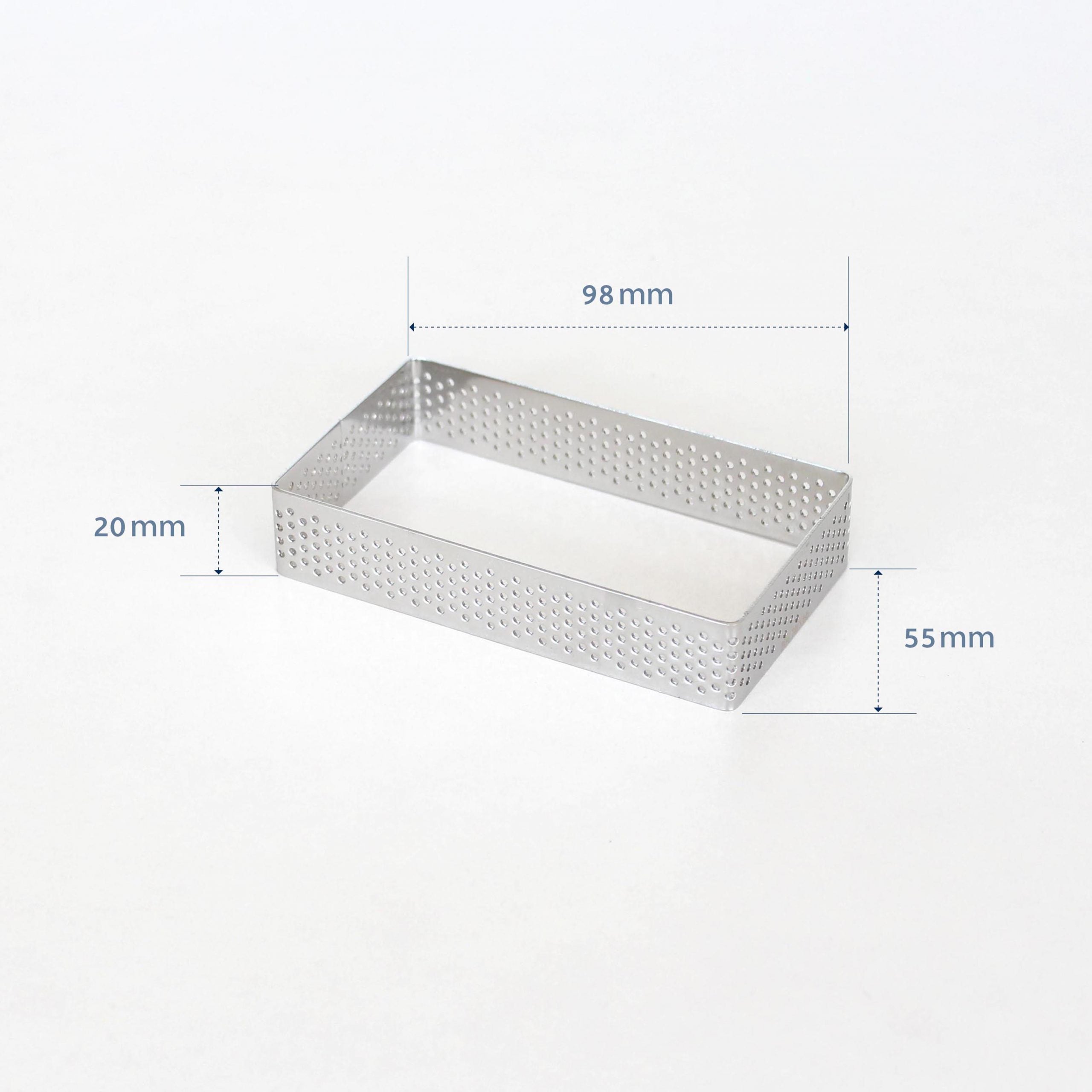 LOYAL 98mm Perforated Ring Stainless Steel
