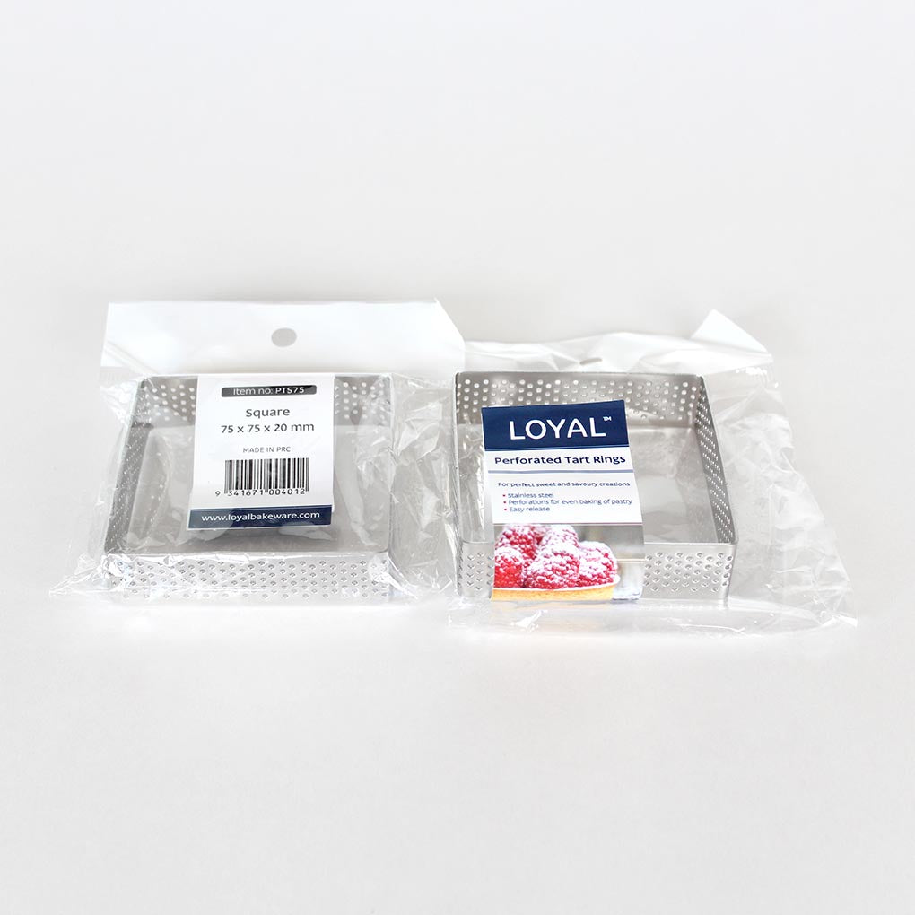 LOYAL 75mm Perforated Ring Stainless Steel