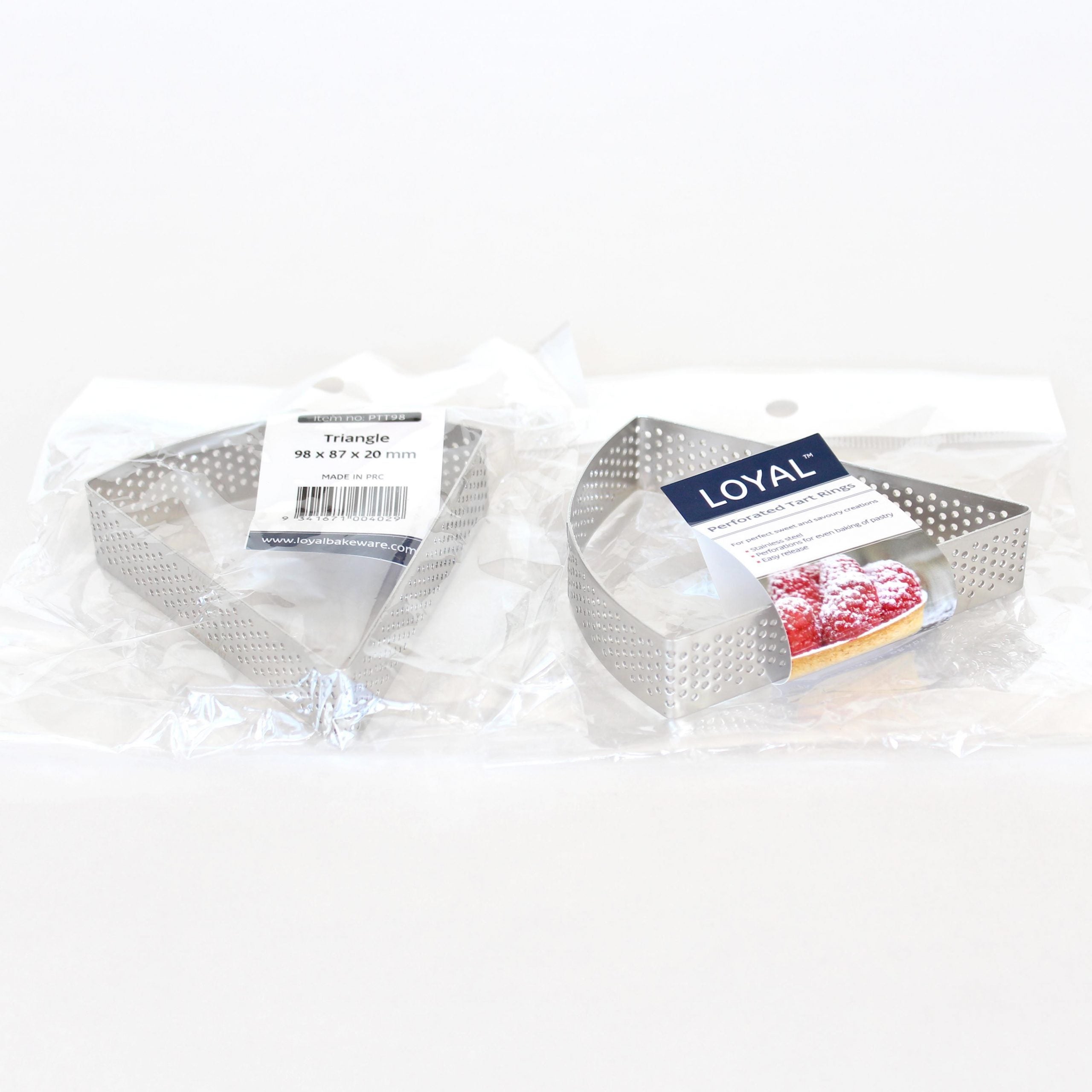 LOYAL 98mm Perforated Ring Stainless Steel