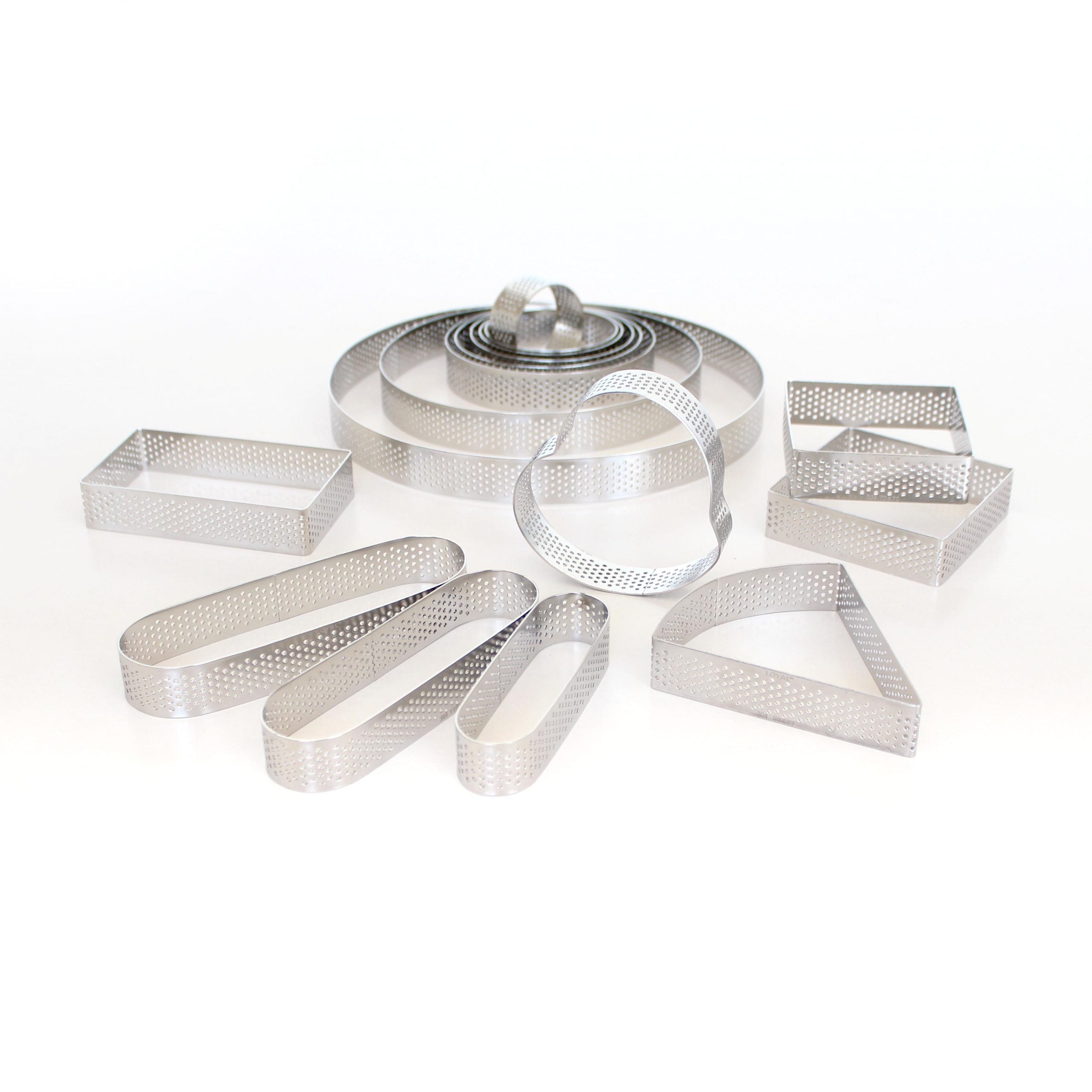 LOYAL 65mm Perforated Ring Stainless Steel