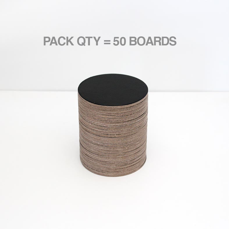 LOYAL Dessert Board Round Black 2mm 70mm
