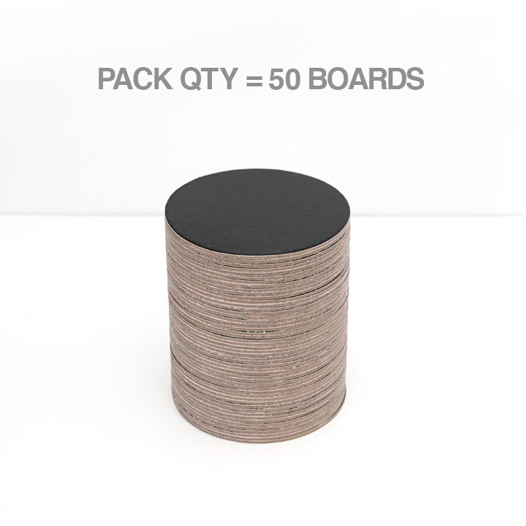 LOYAL Dessert Board Round Black 2mm 90mm