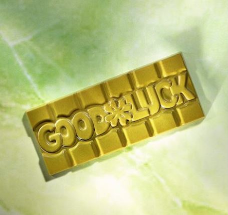 Chocolate World Good Luck Tablet Chocolate Mould