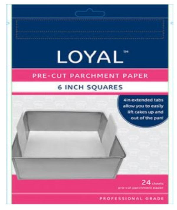 LOYAL Pre-Cut Paper Square with Tabs 150mm