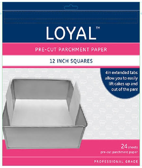LOYAL Pre-Cut Paper Square with Tabs 300mm