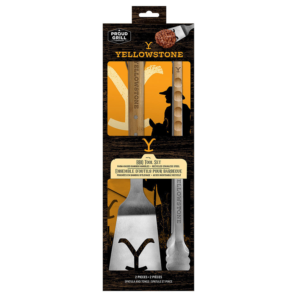 Proud Grill Yellowstone 2 Piece Barbecue Set