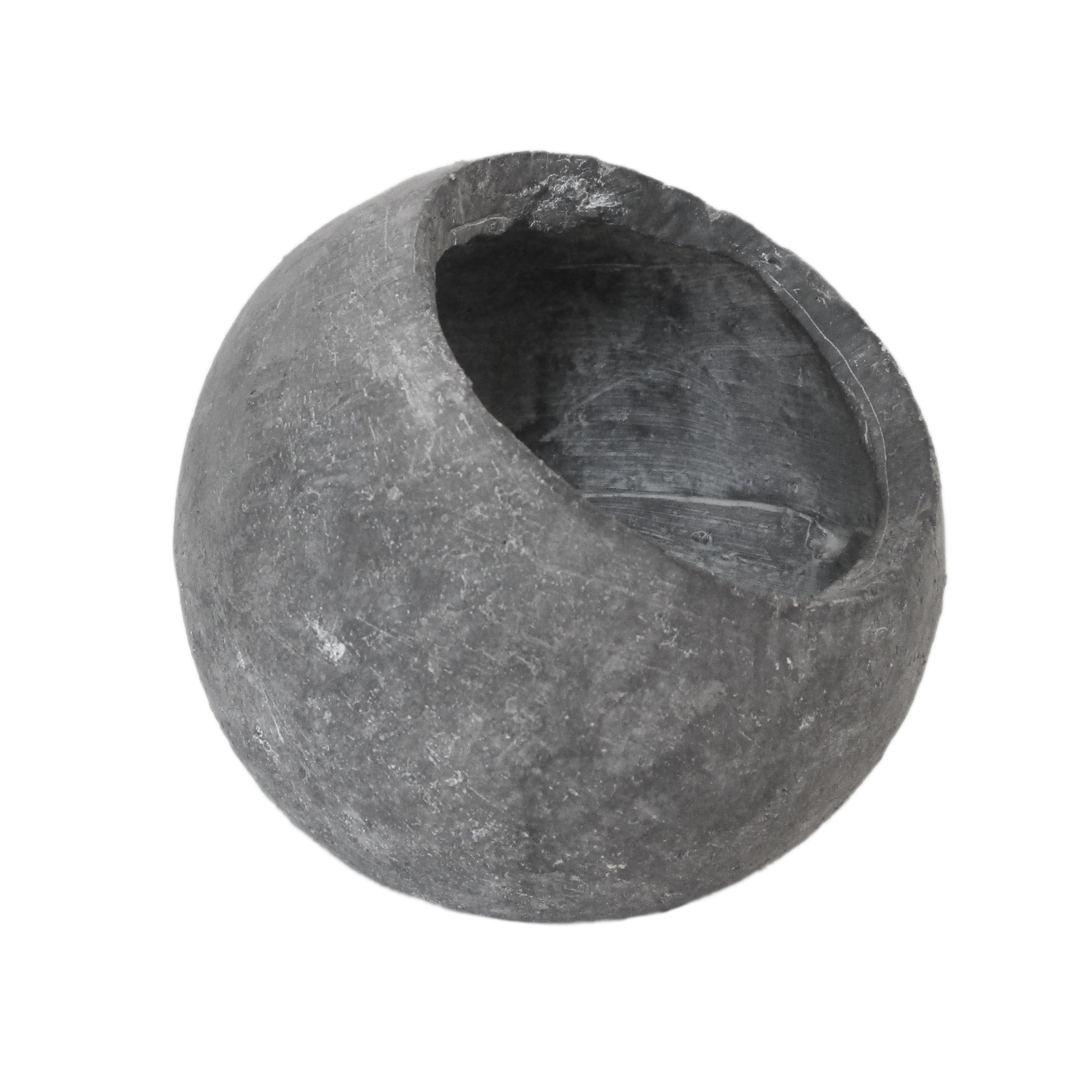 Rogue Ithaca Round Planter Medium Grey