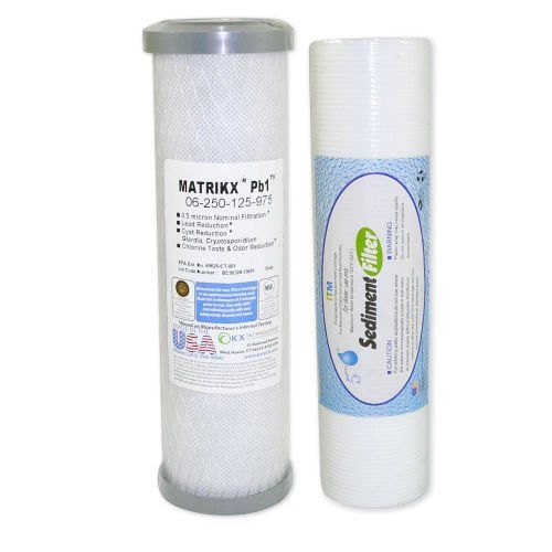 Premium Twin Filter Set 5 Micron & 0.5 Micron