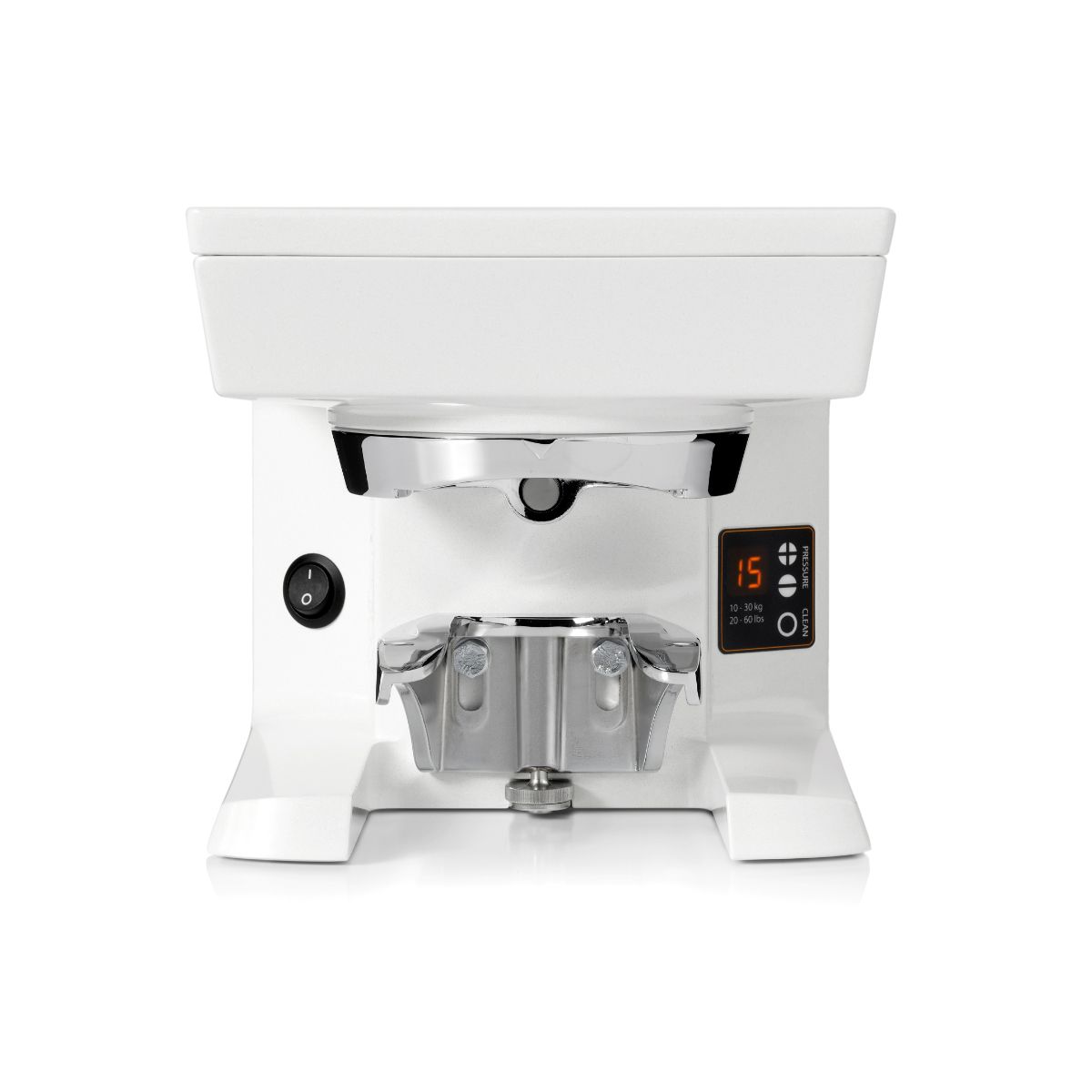 PuqPress M2 Under Grinder Auto Tamper - White