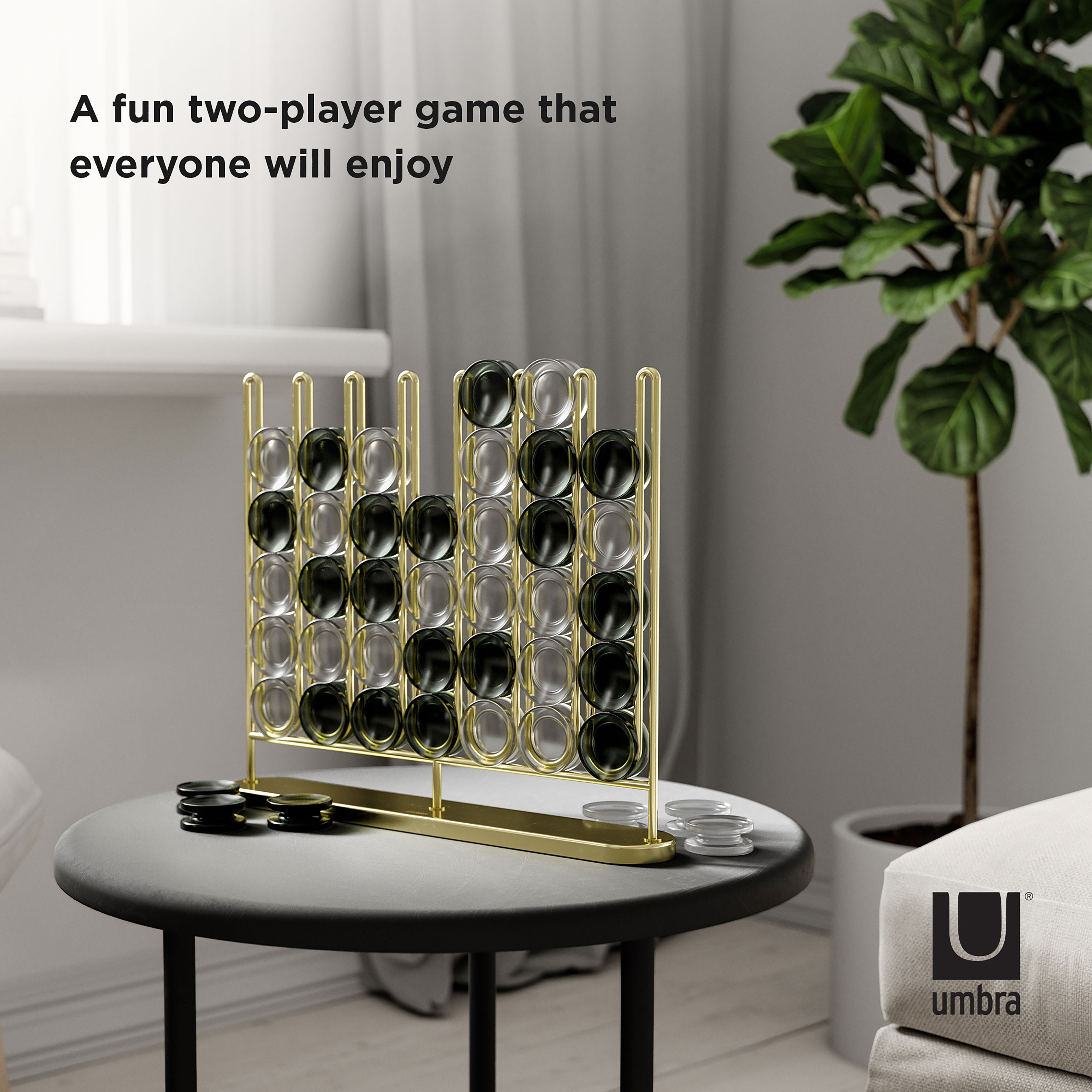 Umbra Stax Four-in-a-Row Game