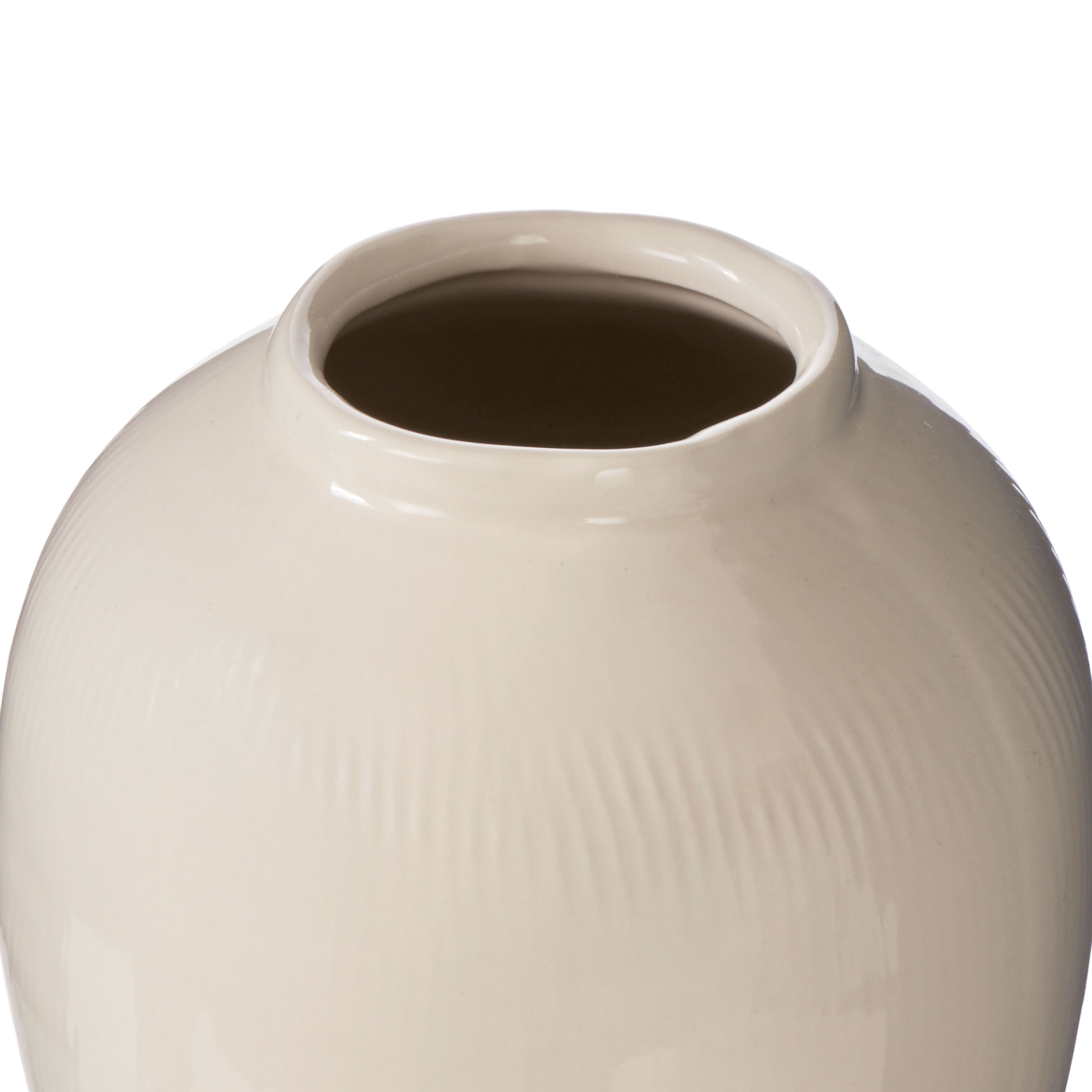 Rogue Kiona Vase Oat