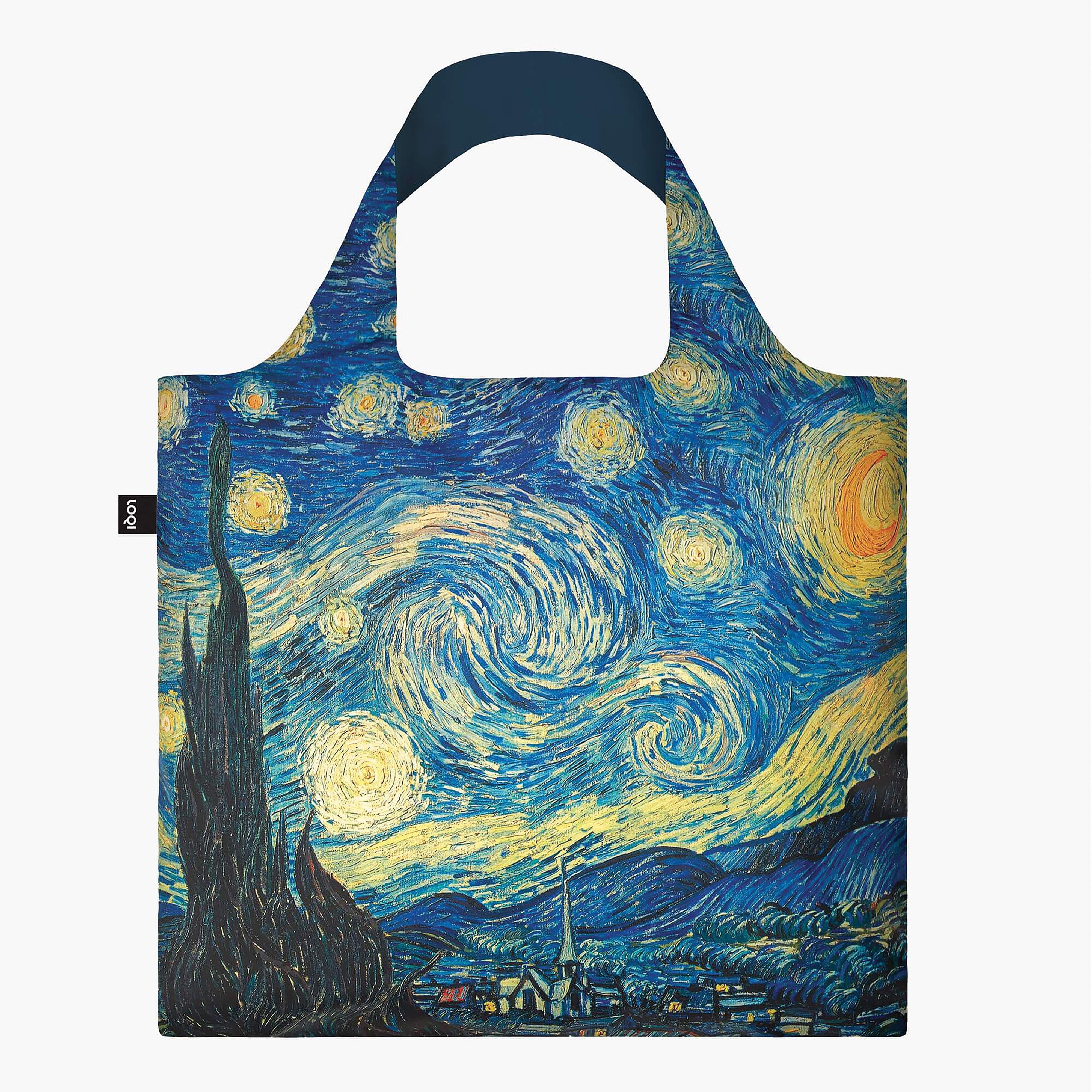 LOQI Van Gogh The Starry Night Tote Bag