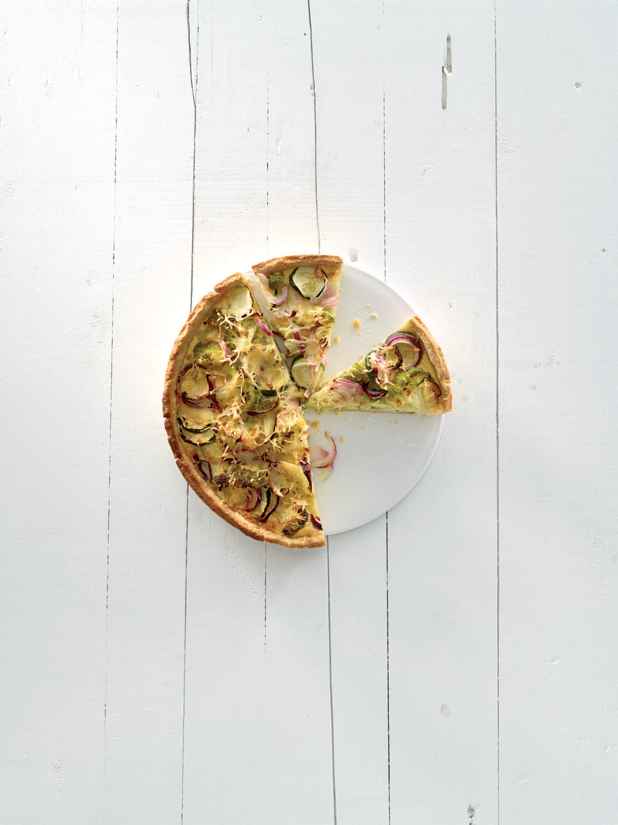 Lékué Perforated Quiche Mould 28cm Red